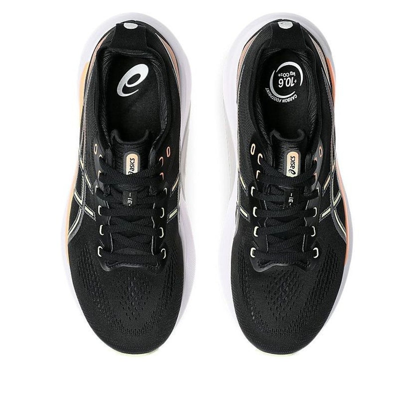 ASICS Gel-Kayano 31 Men's Running Shoes, Black Cool Matcha 10.5 M