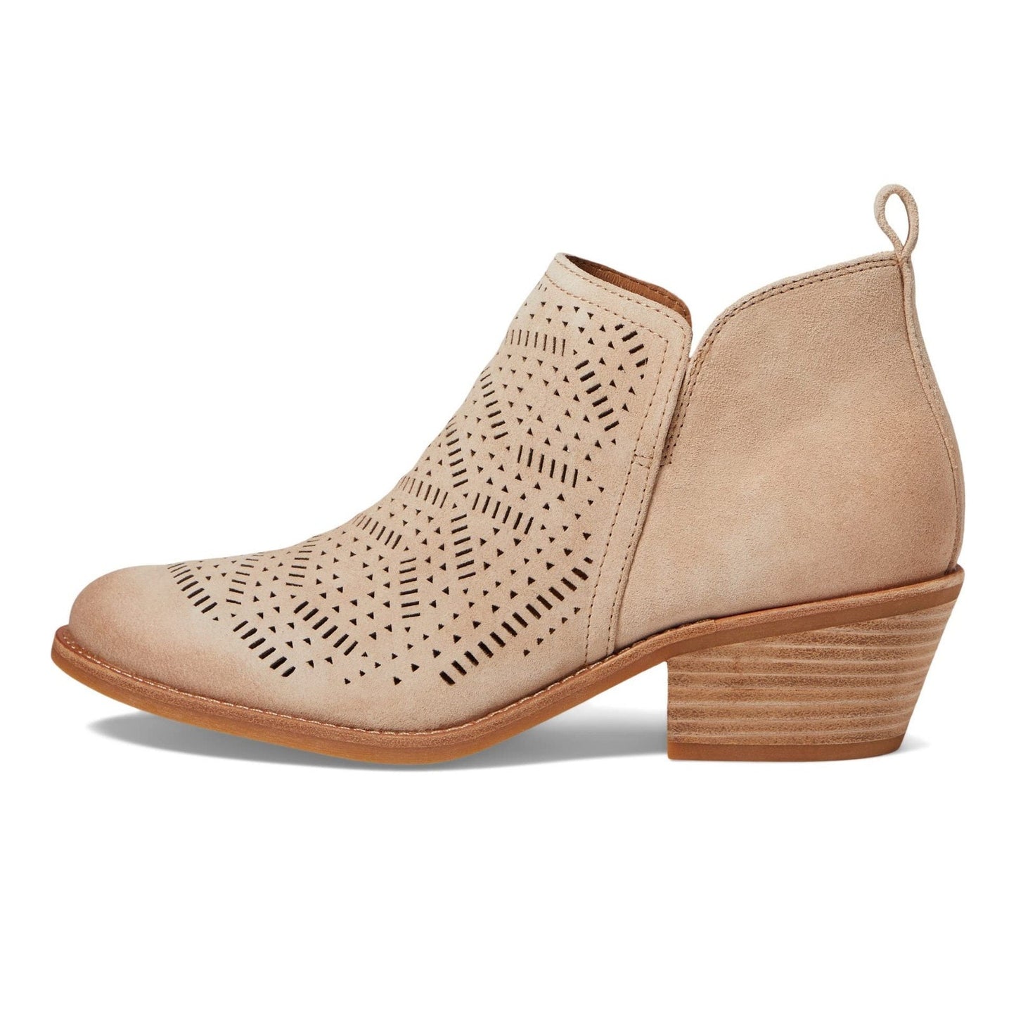 Sofft Womens  Augustina Bootie Seude Zip Booties Beige Size 8