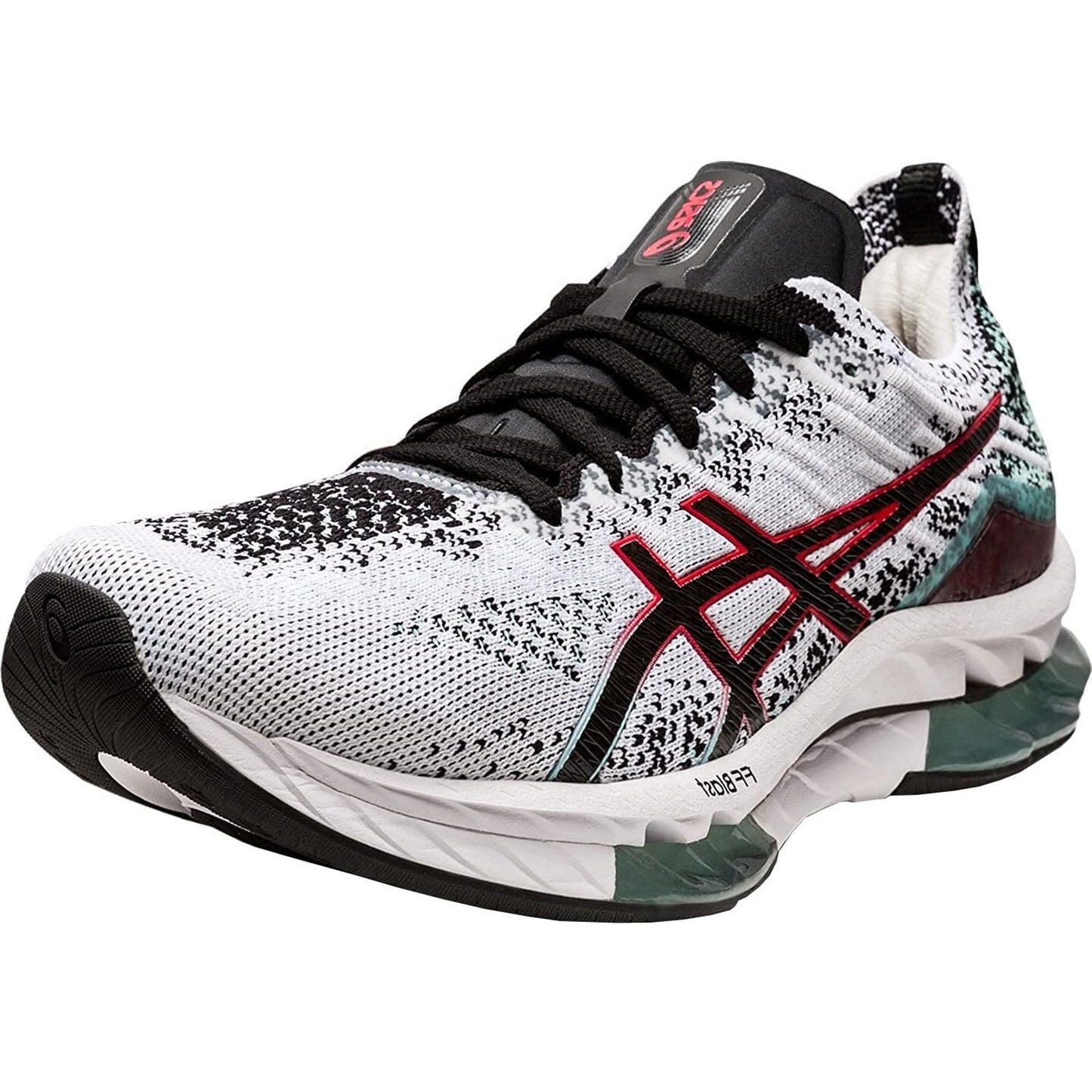 ASICS Kinsei Blast Men's Running Shoes White Black 1011B203-109 Size 8.5 US