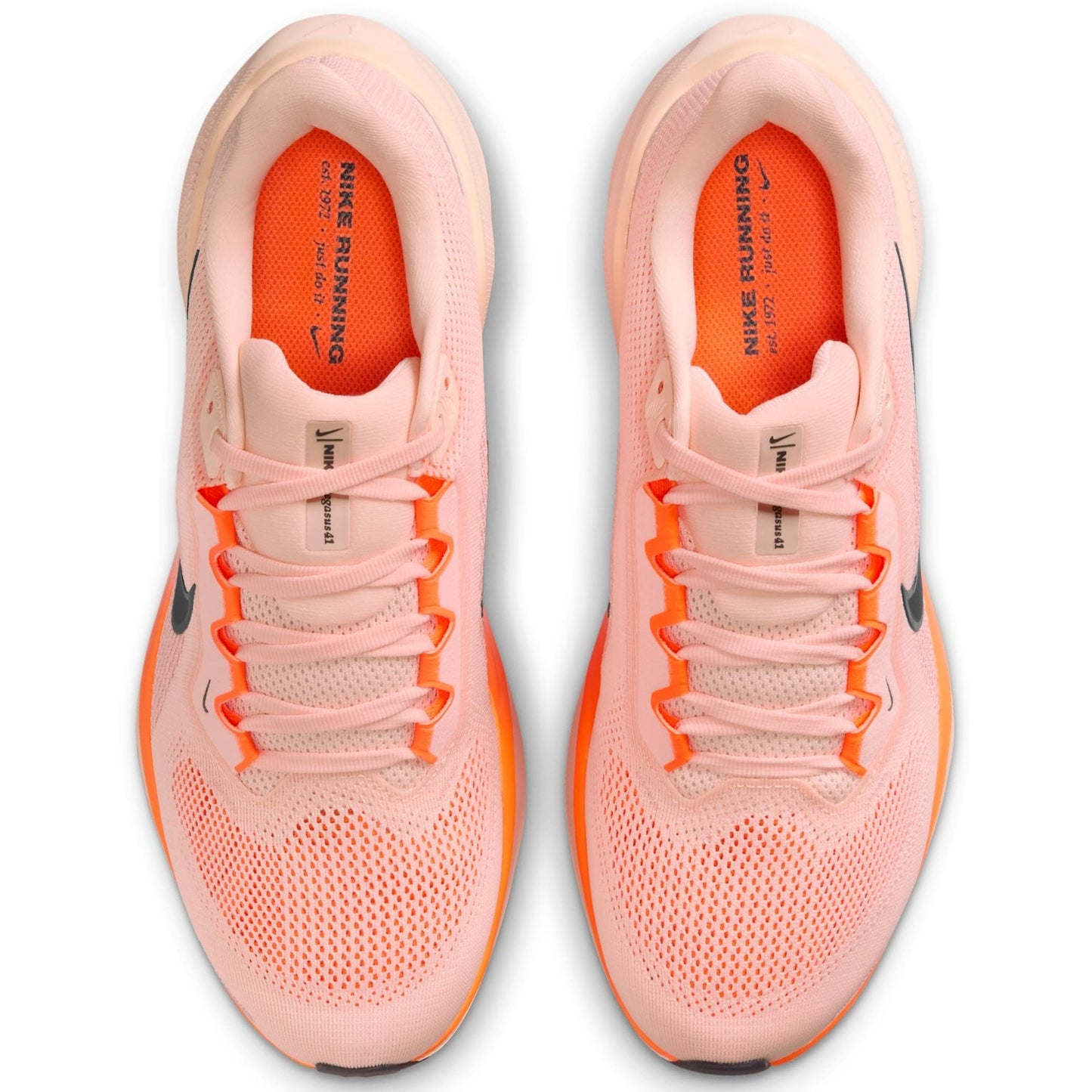 Nike Air Zoom Pegasus 41 Men's Road Running Shoes Crimson Orange Size 10.5 M