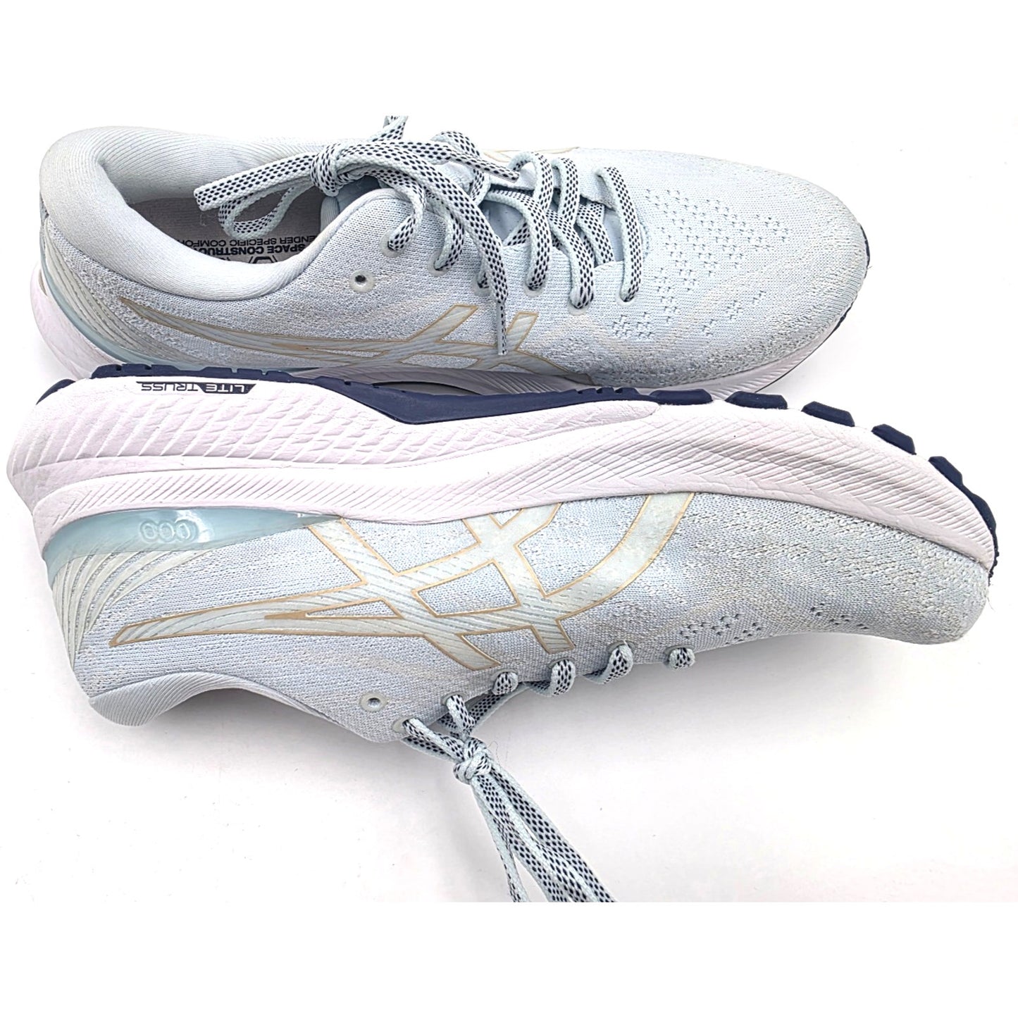 ASICS Gel-Kayano 29 Women's running shoes Sky/Champagne Size 11 M