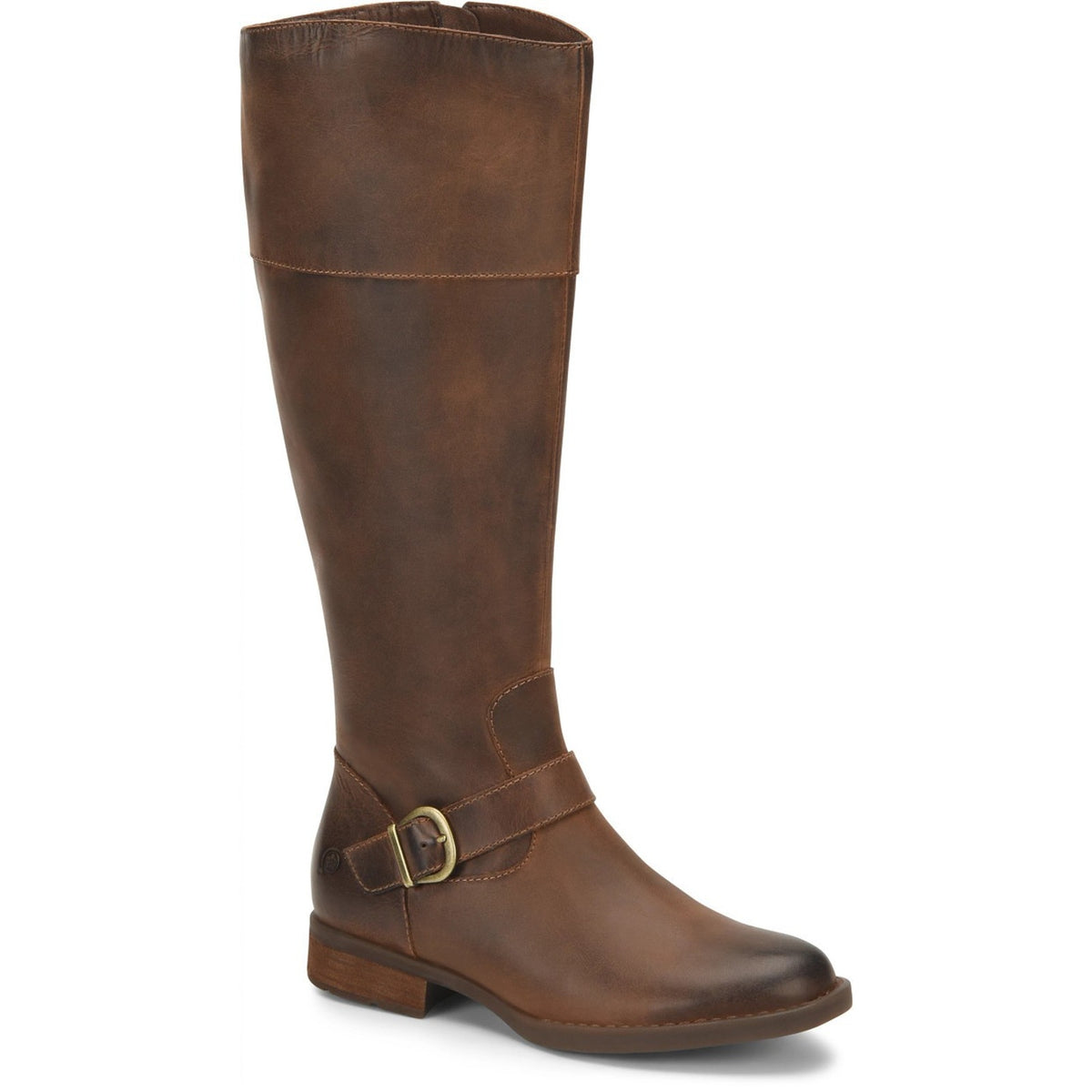 Born Braydon BR0012406 Womens Brown Leather Zipper Knee High Boots 6