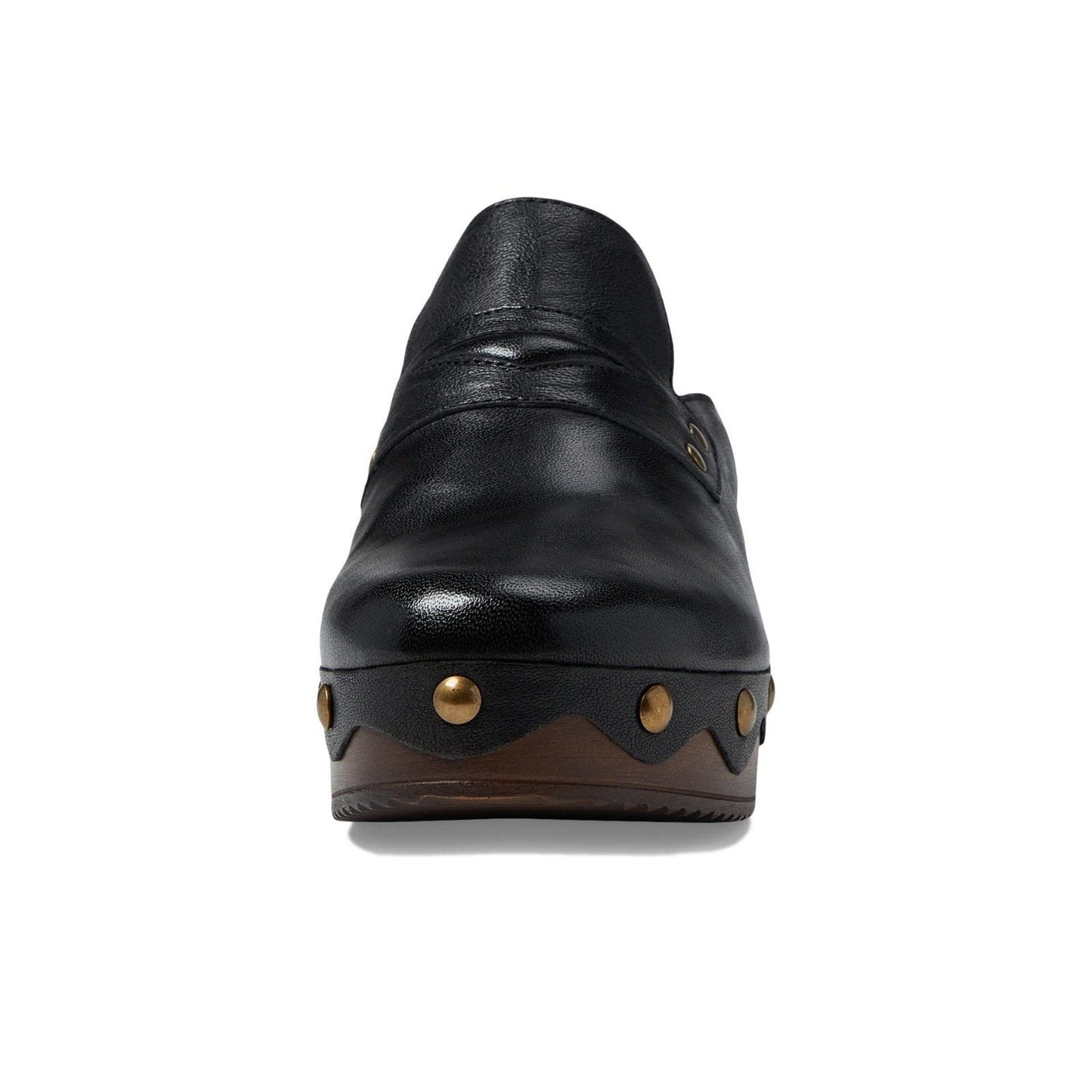 Eric Michael Women's Black Leather Clogs Delphi Size 10-11 US - 41 EU Medium Eric Michael