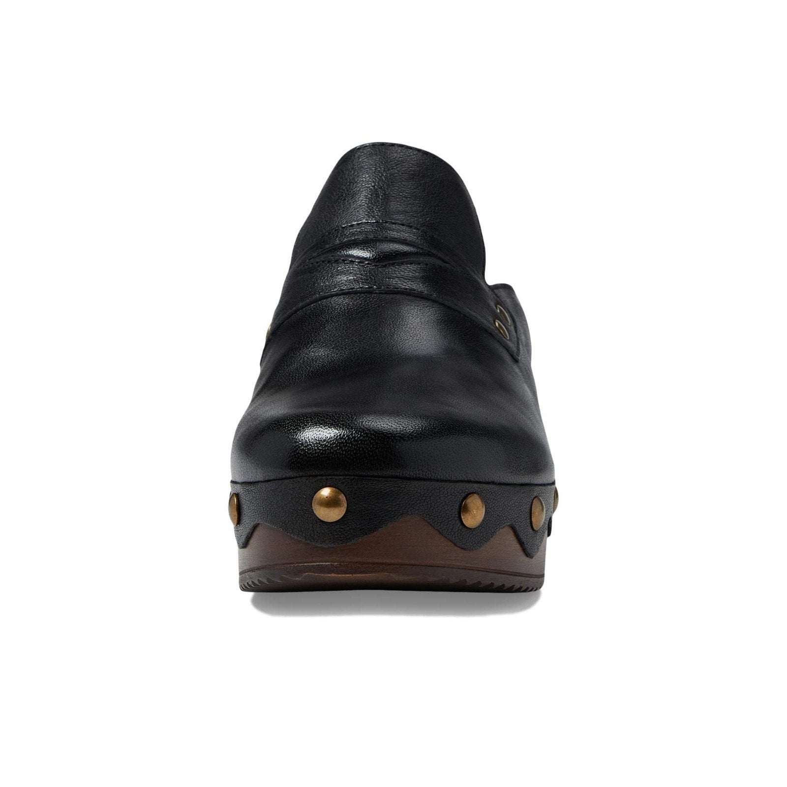 Eric Michael Women's Black Leather Clogs Delphi Size 10-11 US - 41 EU Medium Eric Michael