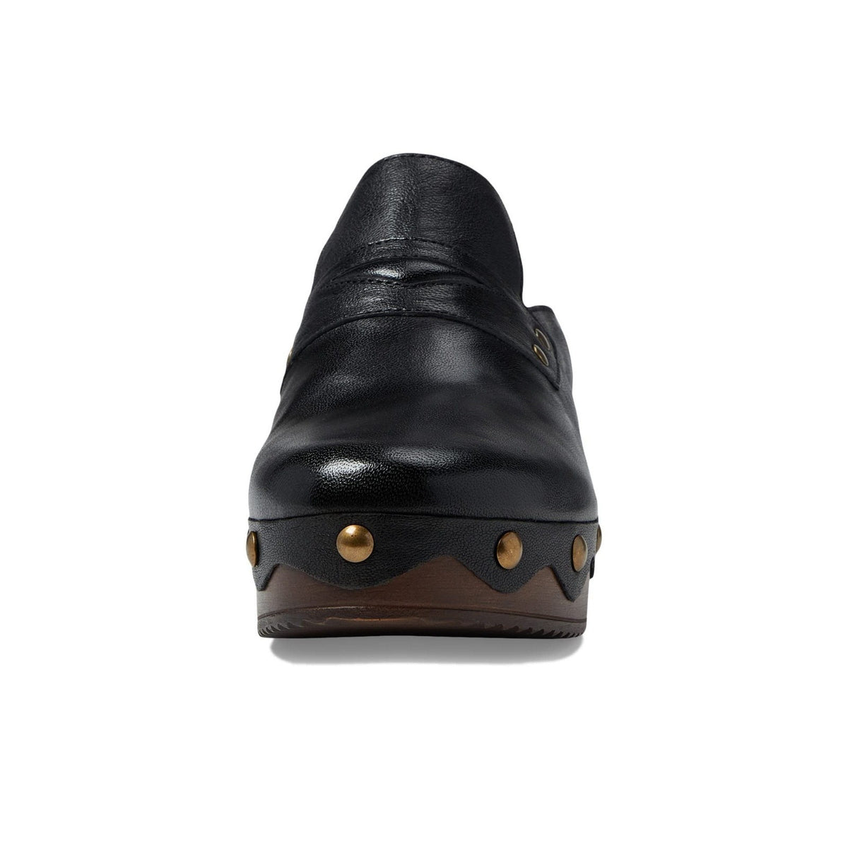 Eric Michael Women's Black Leather Clogs Delphi Size 10-11 US - 41 EU Medium