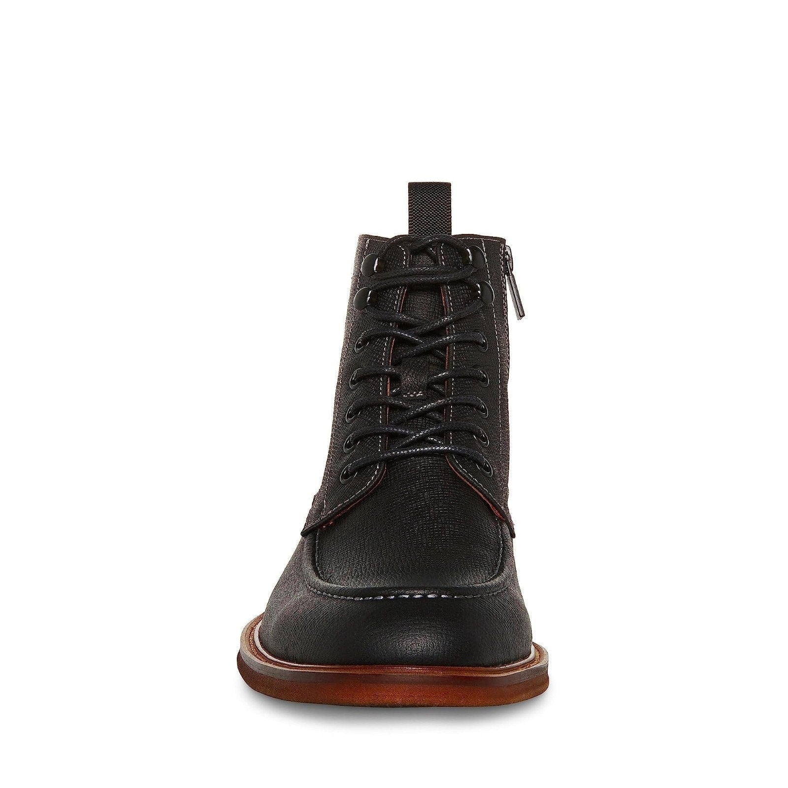 Steve Madden Holger Men's Boot Black Leather 10.5 M Steve Madden