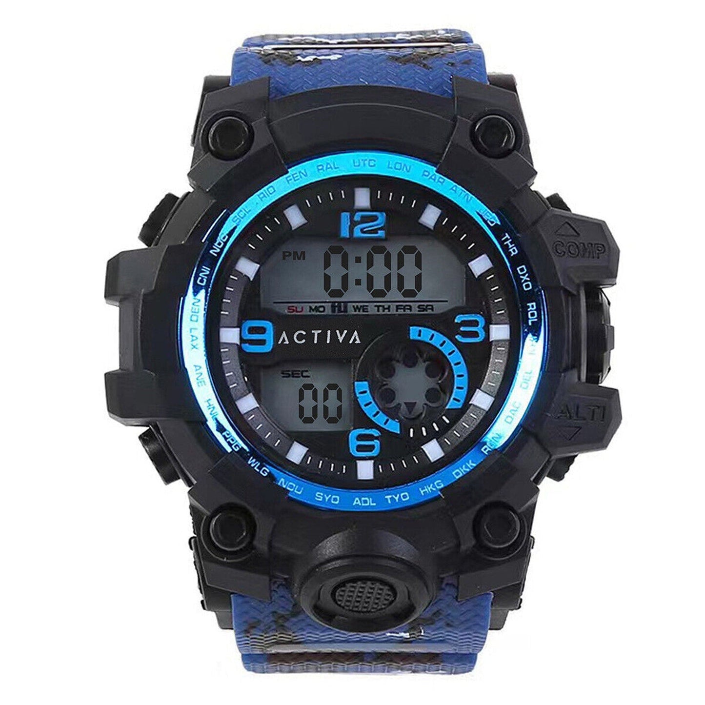 Activa X Invicta Men's Watch - 54.5mm, Blue (ACW435-003) Invicta