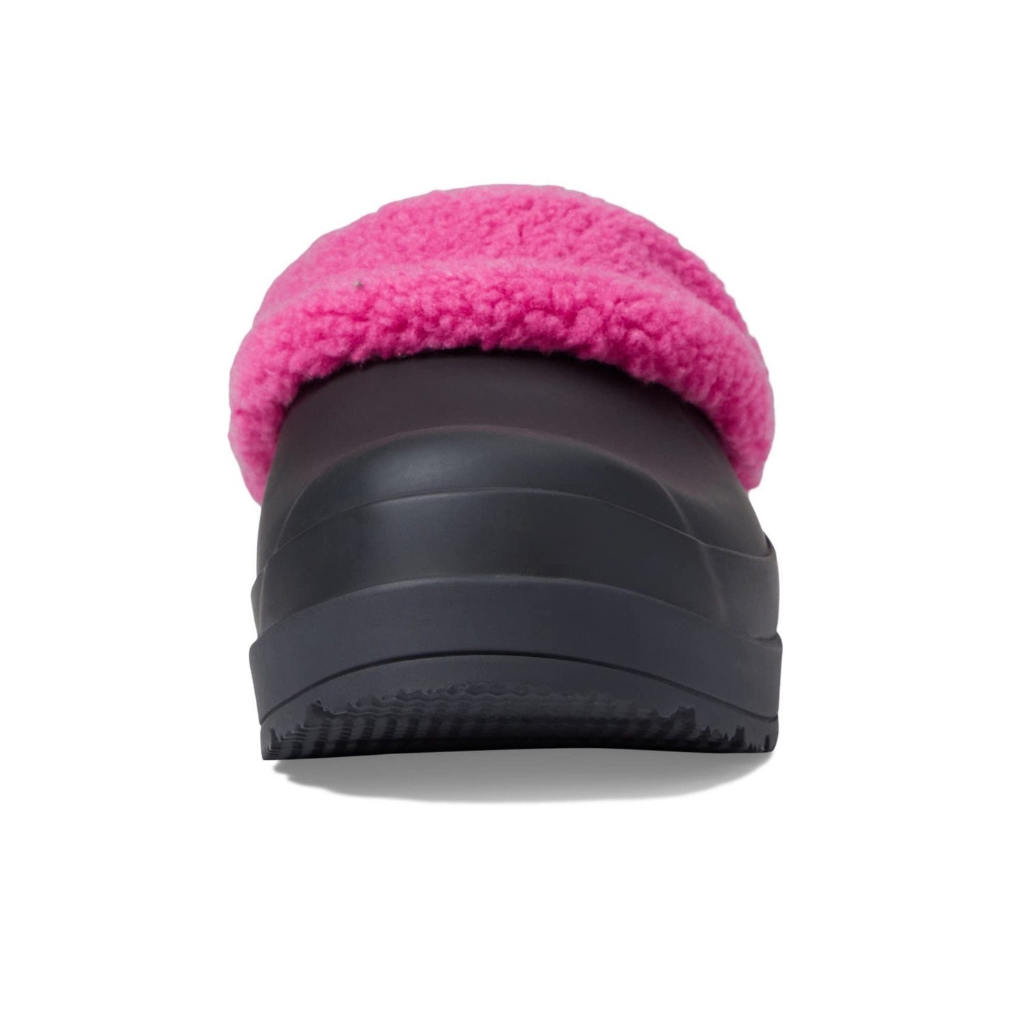 Hunter Play Sherpa Womens Size 8 Insulated Clog - Black / Prismatic Pink