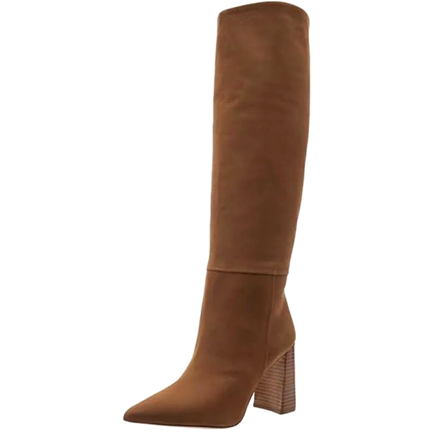Steve Madden Women's Handles Knee High Boot Tan Nubuck 7 M Tan Camel