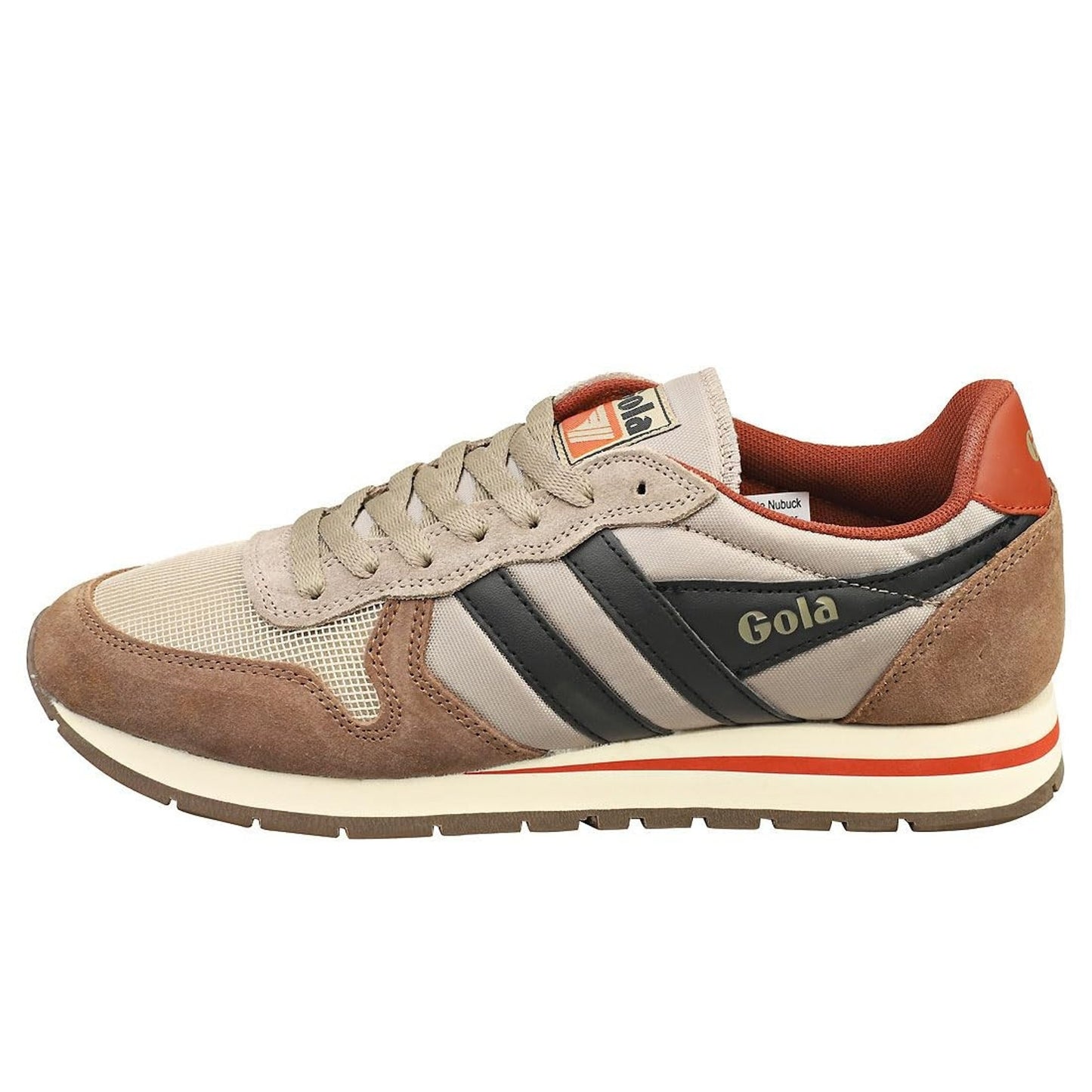 Gola Men's Daytona Casual Sneakers Rhino/Otter/Black 9 M