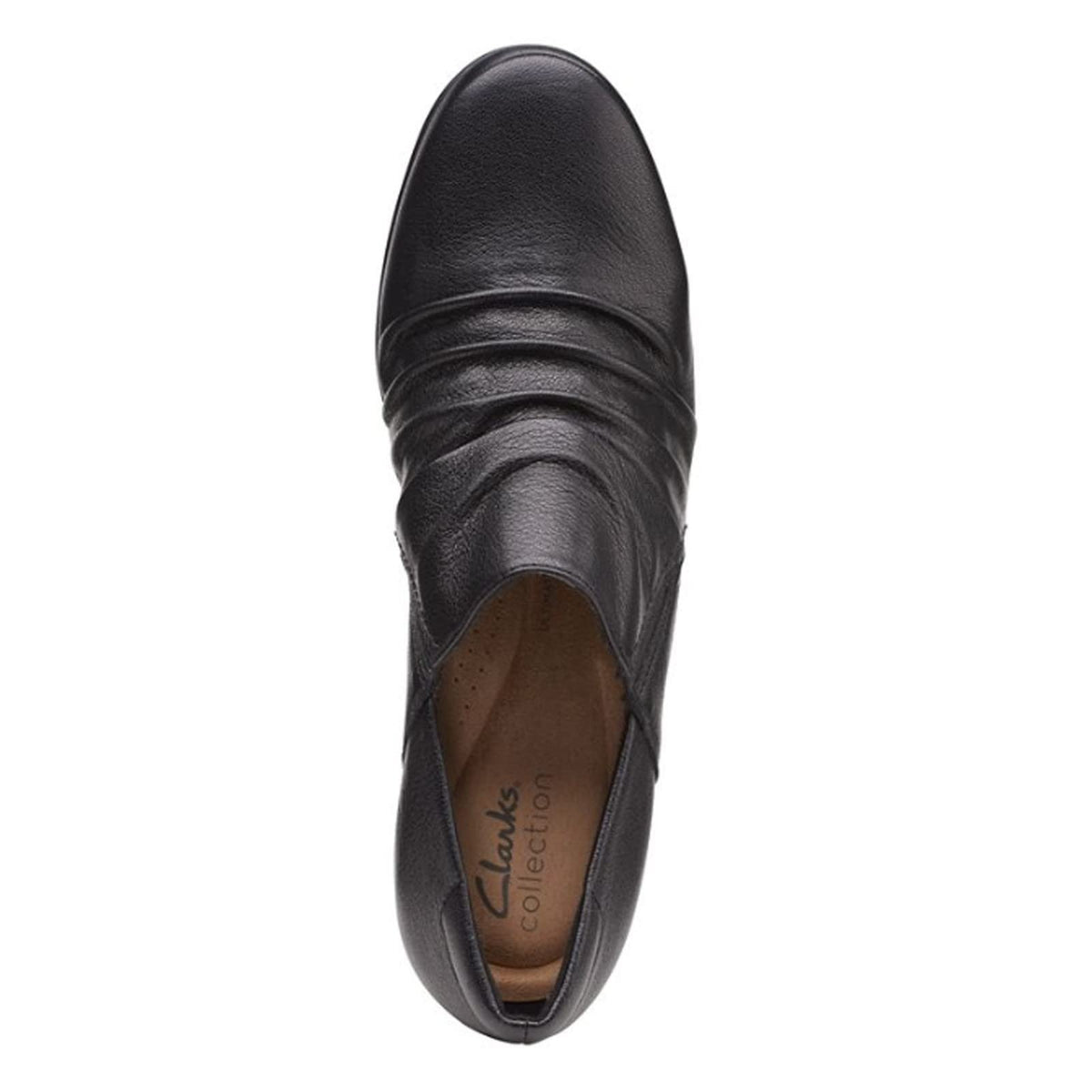 Clarks Emily Cove Women's Pump Black Leather Size 9