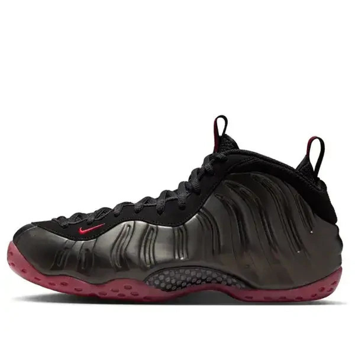 Nike Air Foamposite One 'Cough Drop' Black Red Men's Size 10.5 Shoes IB2219-001