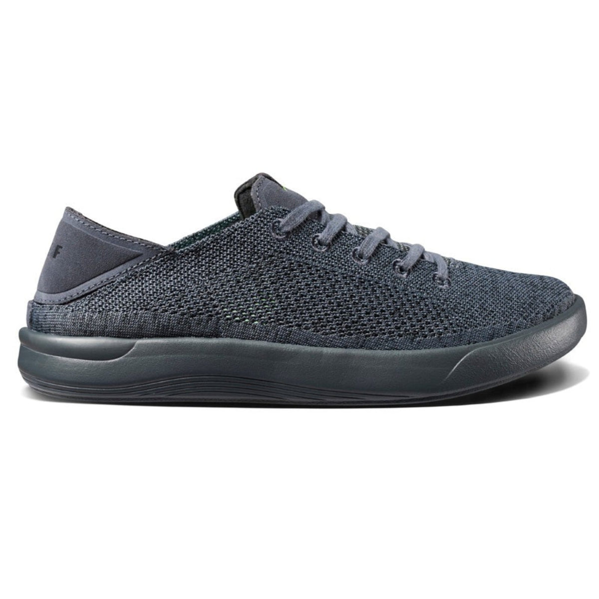 Reef Swellsole Neptune Mens Raven Knit Lace up Sneakers Size 10.5