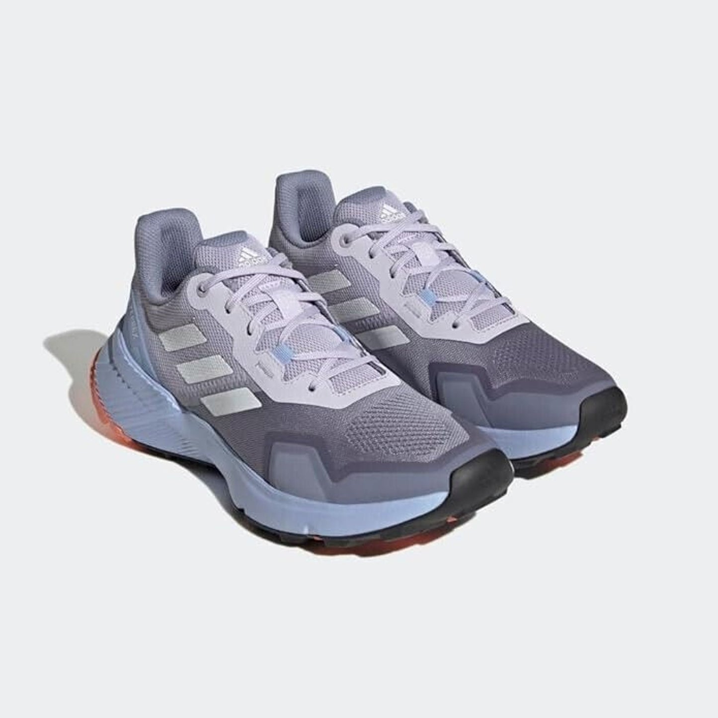 adidas Unisex Terrex Soulstride Trail Women Running Shoes Violet/White 10 M