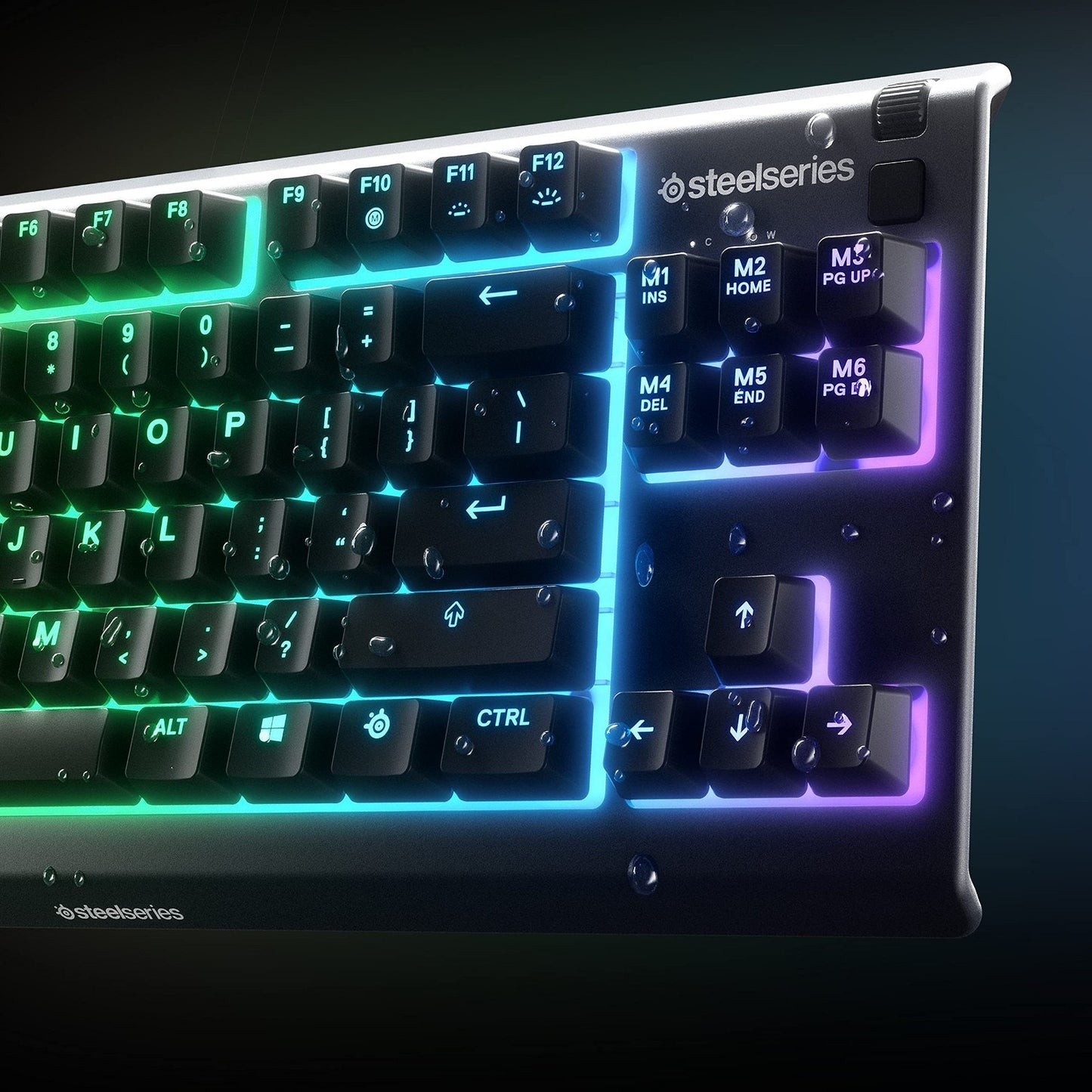 Steelseries Apex 3 TKL Compact Wired Gaming Keyboard Anti-Ghosting Technology En