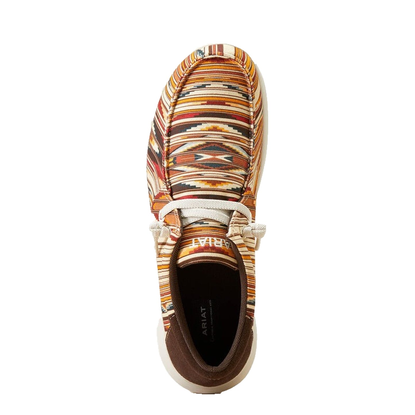 Ariat Men's Hilo Chimayo Lace Casual Shoes Santa Fe Mustard Size 8.5 M