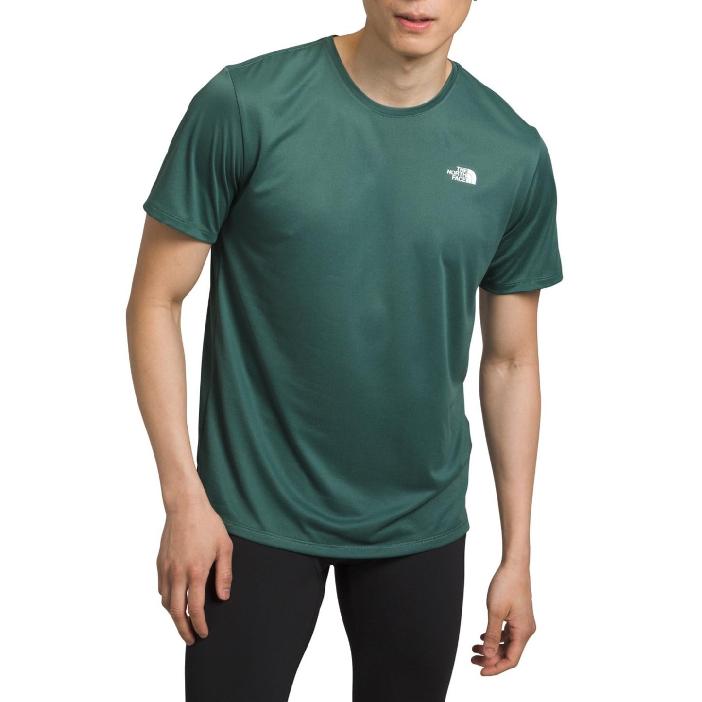 THE NORTH FACE Men's Elevation Short Sleeve Shirt, Dark Sage, Large
