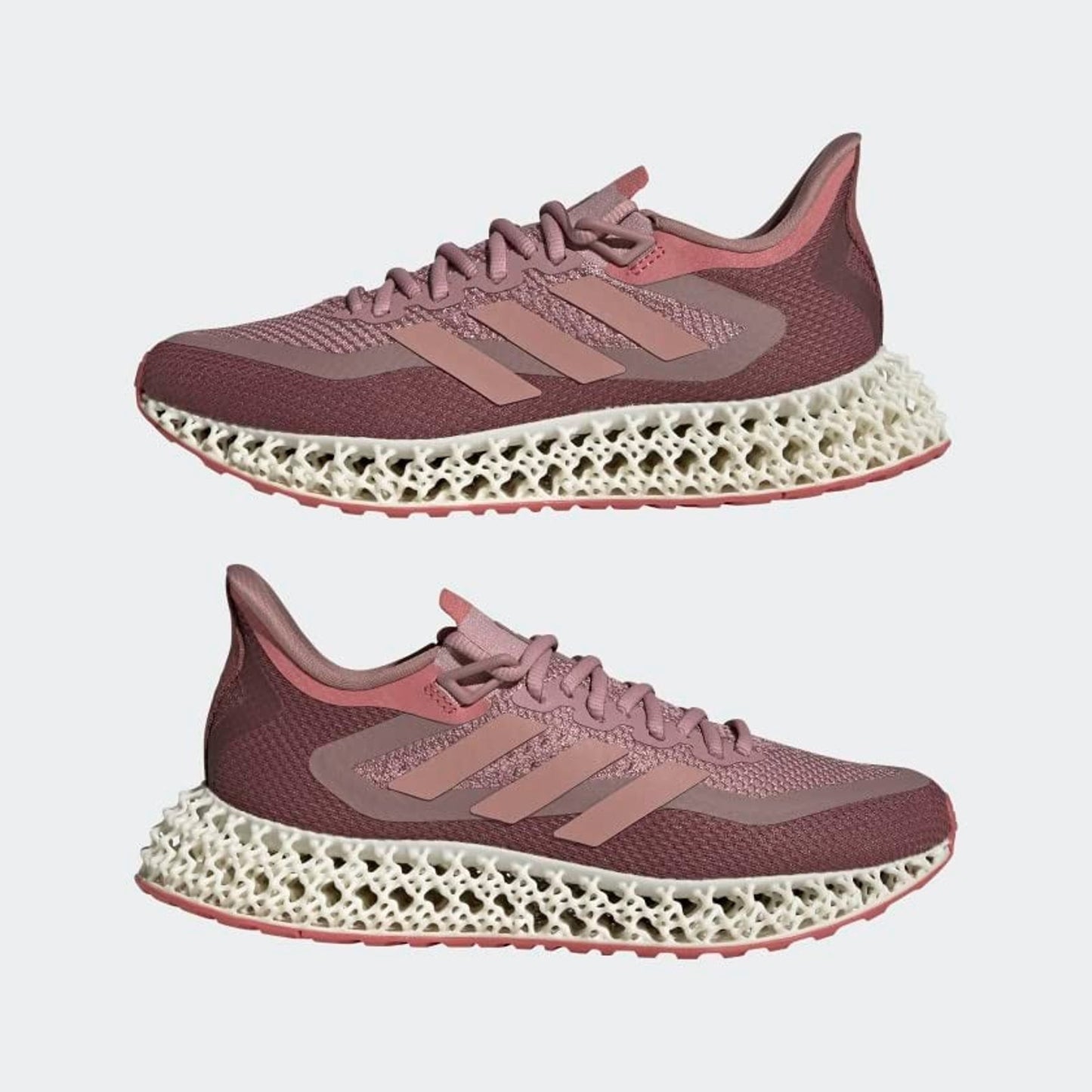 Adidas 4DFWD 2 Magic Women's Size 9 M Athletic Shoes Mauve/Wonder Mauve/Red