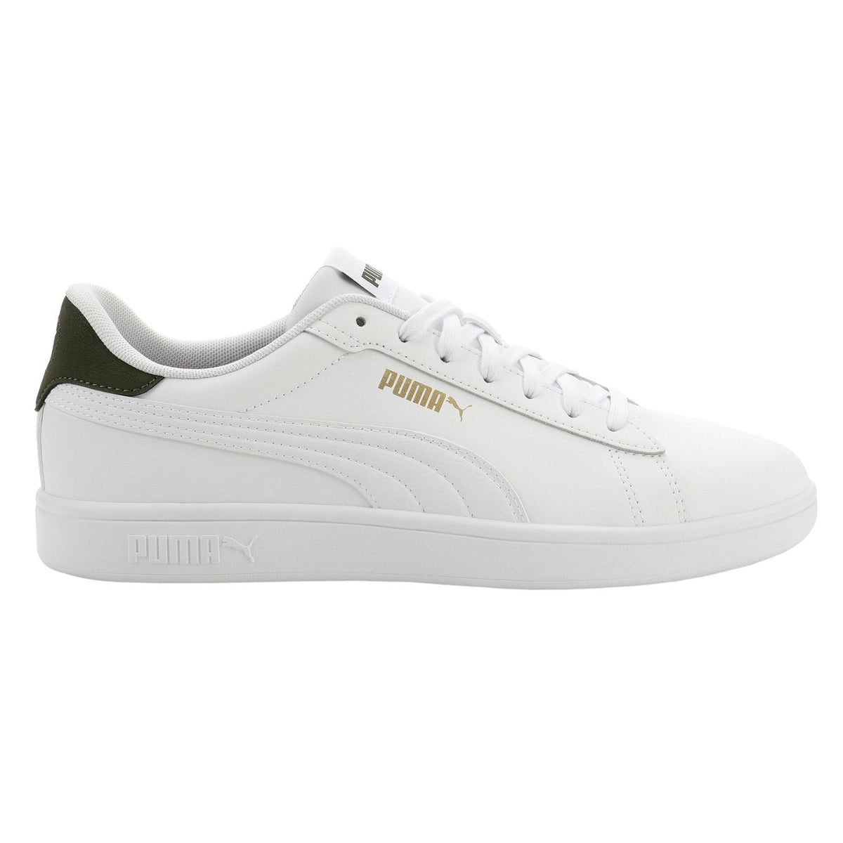 Puma Ace Court White Leather Sneaker Running shoes Mens 8.5 New