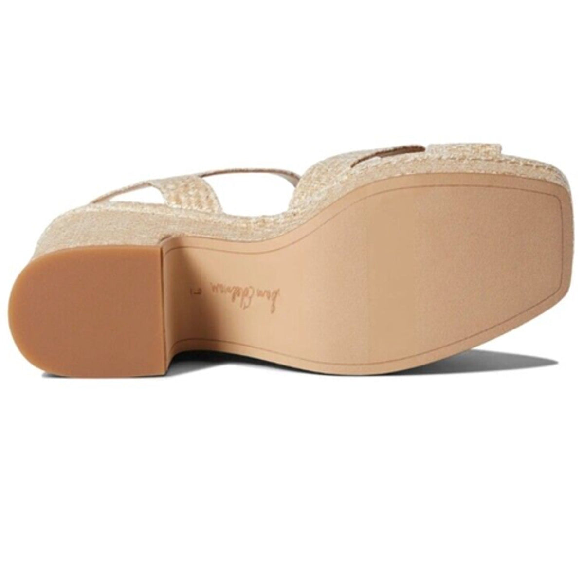 Sam Edelman Trianna Women's Platform Heel Sandal beige Size 8.5
