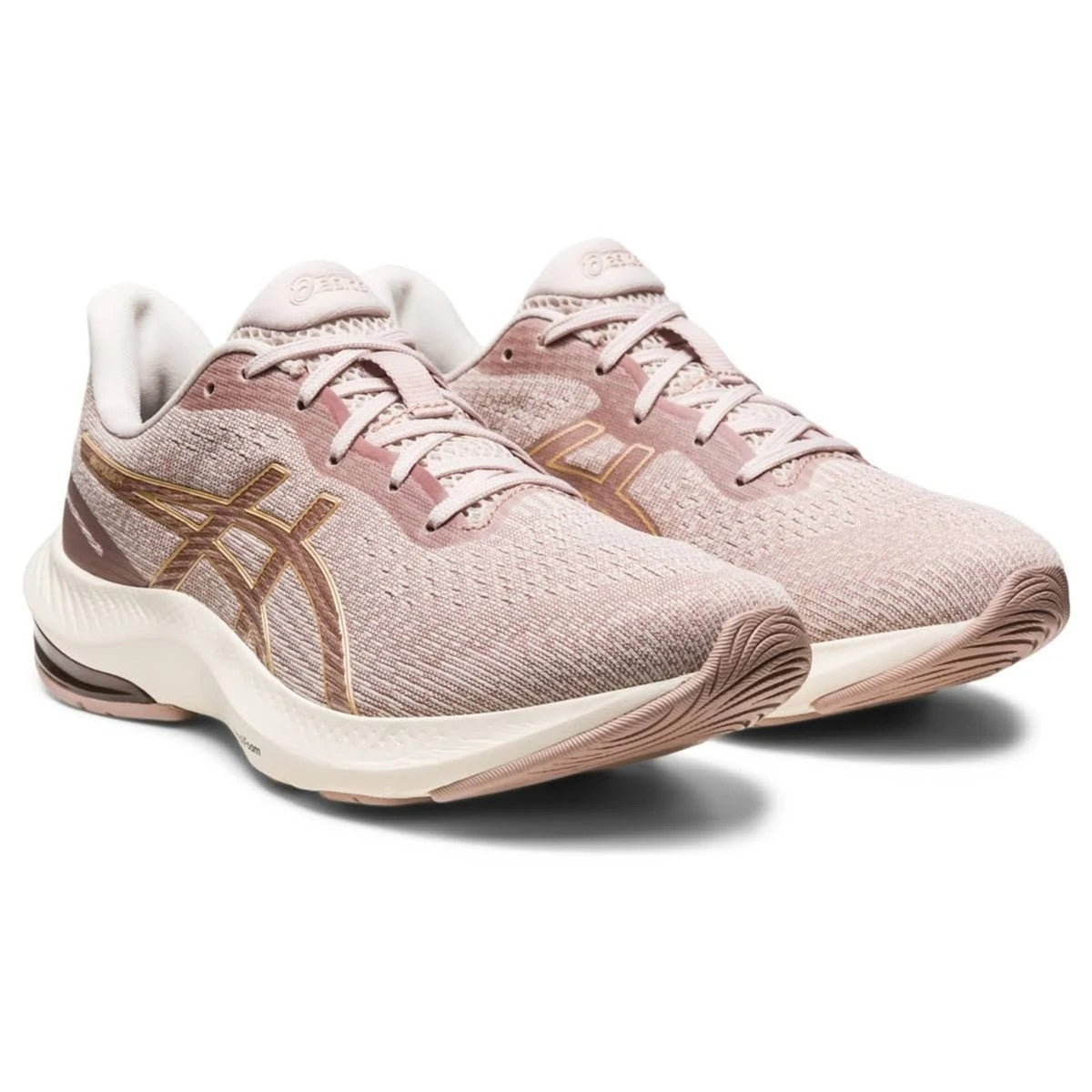 ASICS Women's Gel-Pulse 14 Running Shoes, Size 8 M US , Mineral Beige/Champagne