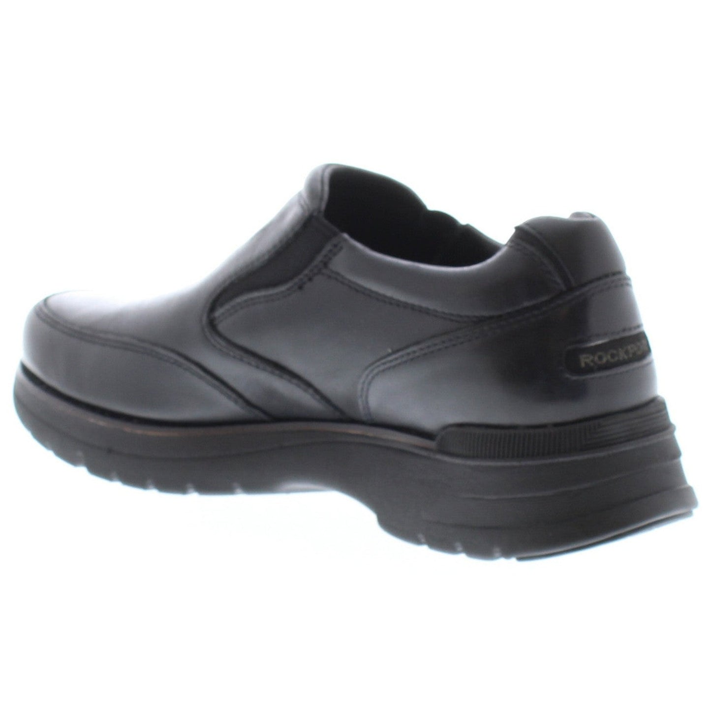 Rockport Prowalker Next Slip-On Men's Shoes Black Leather 13 M