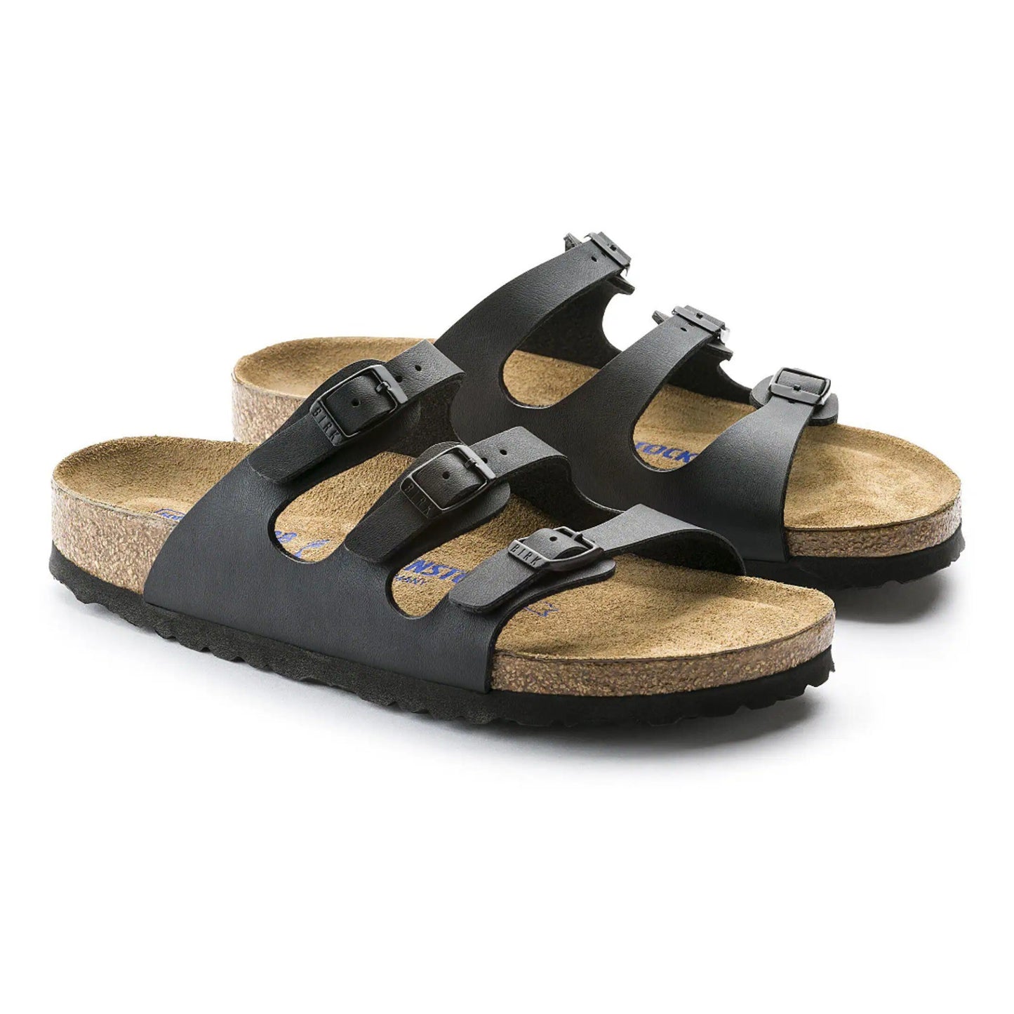 Birkenstock Florida Fresh Anthracite Pu Birko-Flor EU 42 W 11-11.5 M 9 Narrow