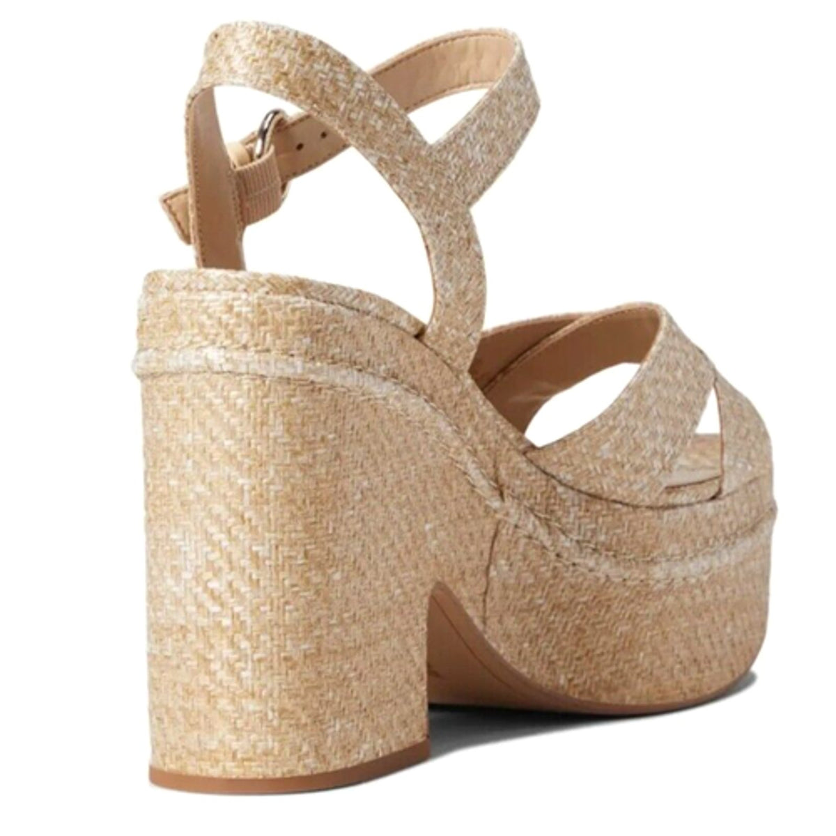 Sam Edelman Trianna Women's Platform Heel Sandal beige Size 8.5