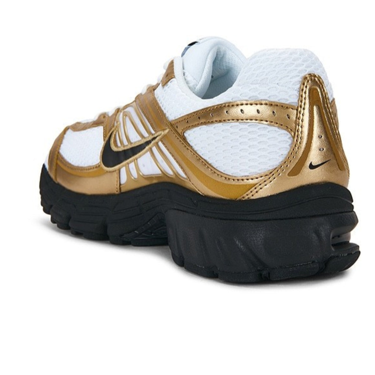 Nike Air Max Moto 2K Men's 10 M Basketball Shoes White & Black Metallic Gold