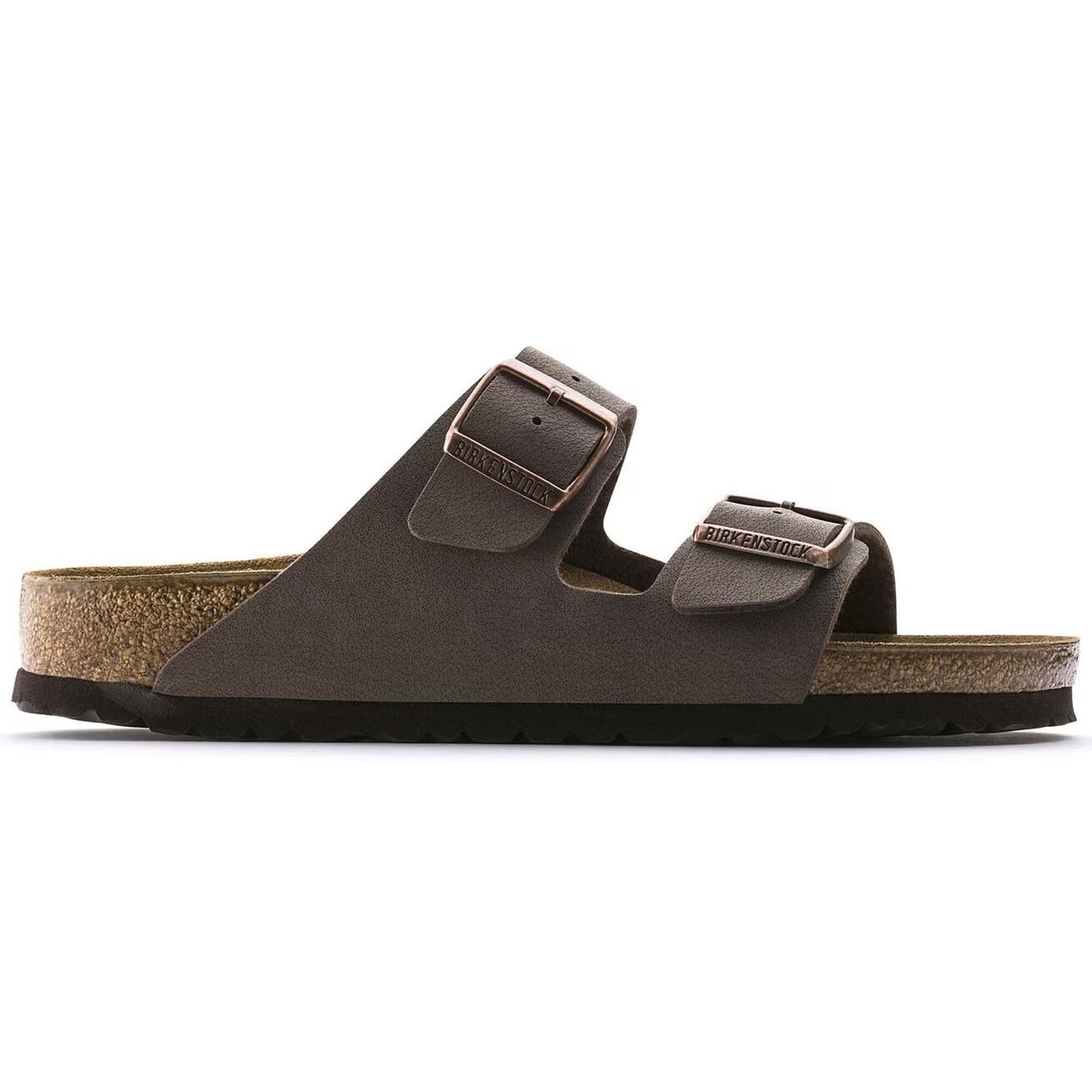 Birkenstock Arizona Birkibuc Leather Suede Footbed Men's Sandals Mocha 12 M
