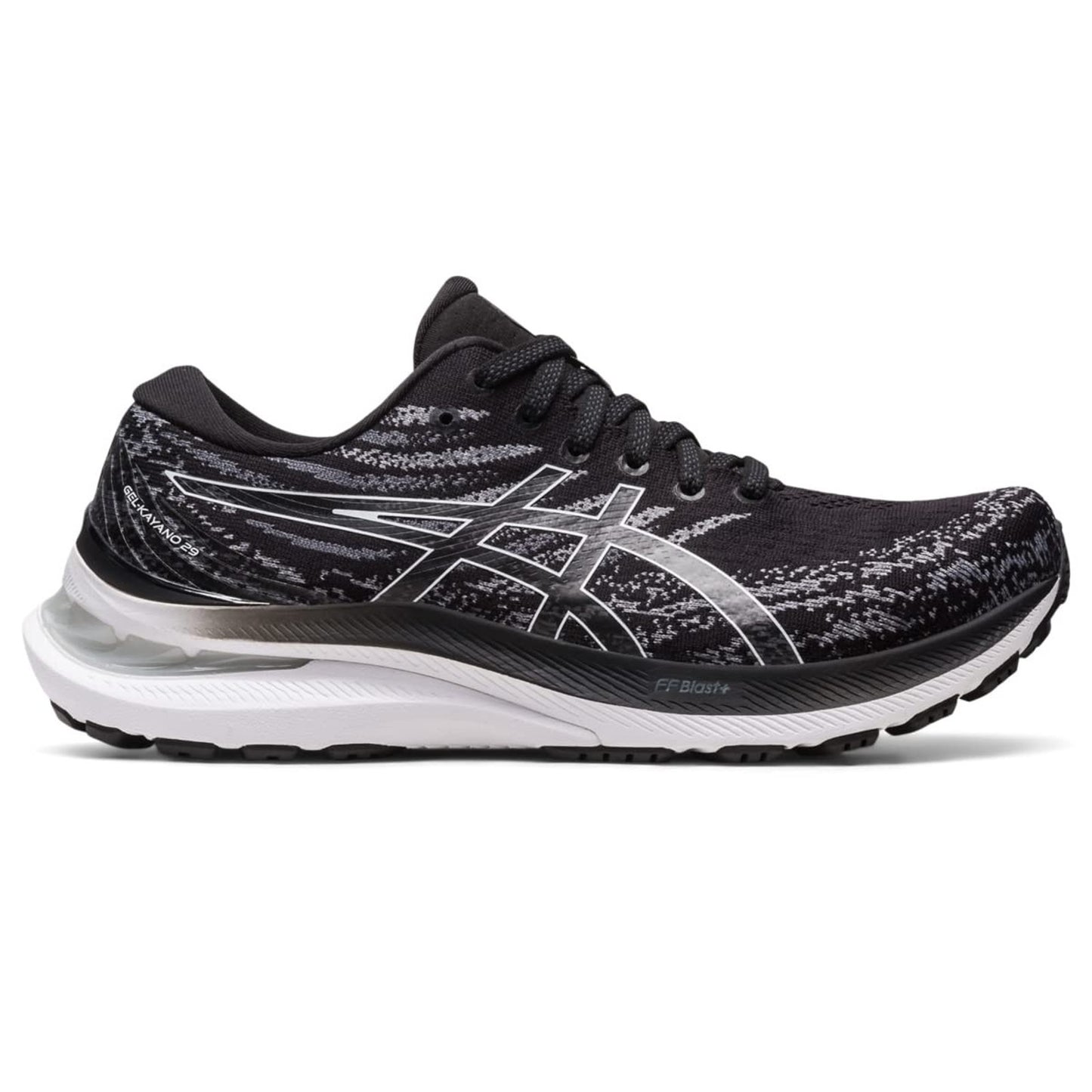 ASICS Gel-Kayano 29 Women's Running Shoes Black/White Size 10.5 M