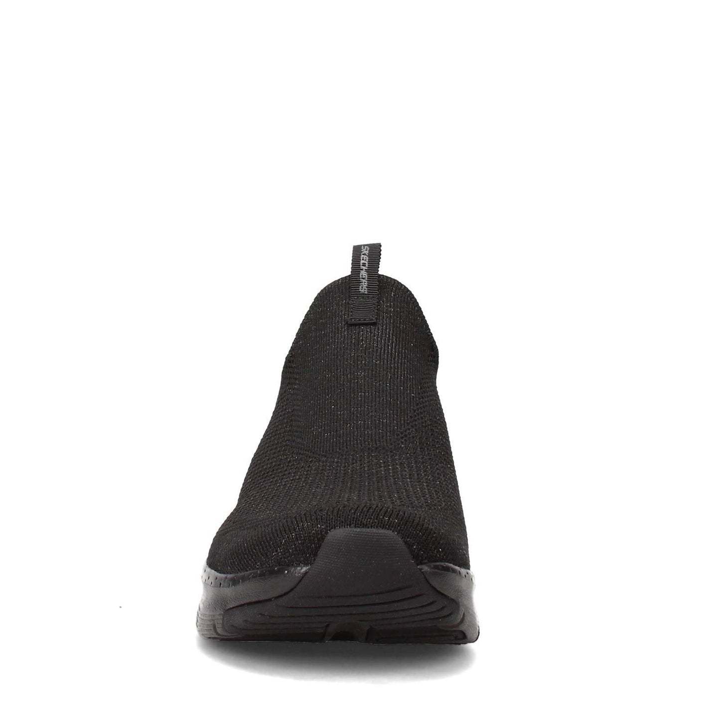 Skechers Women's Slip-on Arch Fit Keep It Up Sneaker Shoes Black Size 9 US SKECHERS