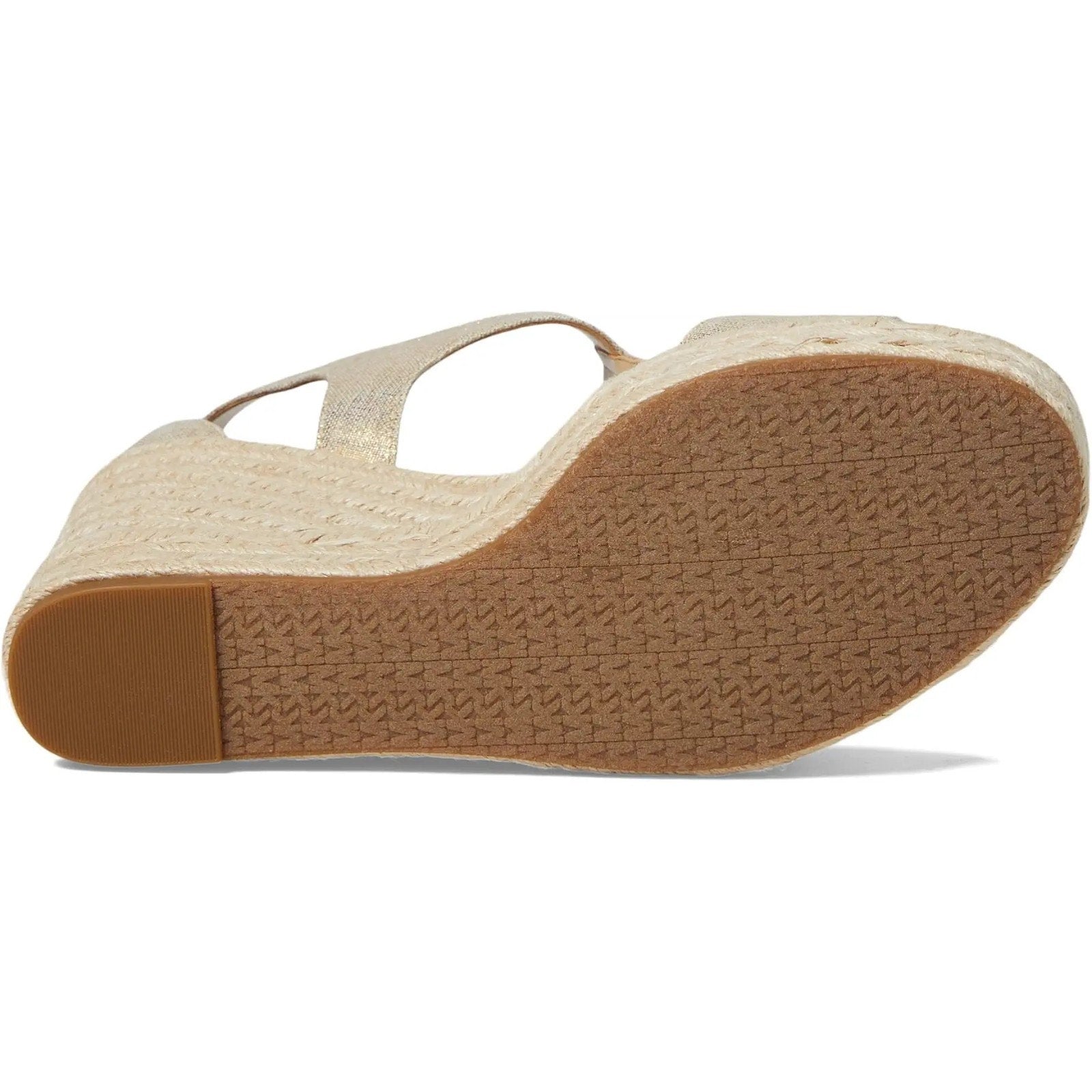 Michael Kors Sandals Womens 9.5M Berkley Espadrille Brown Casual Wedge Heels NEW Michael Kors