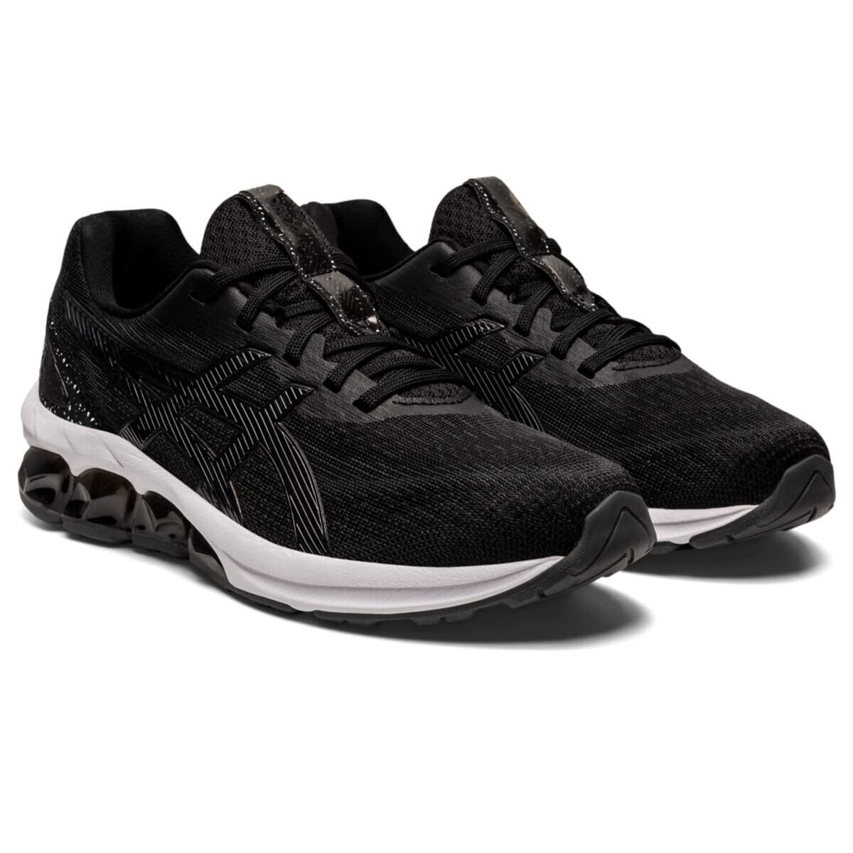 ASICS GEL-QUANTUM 180 VII Women's Running Shoes in Black/White US 8