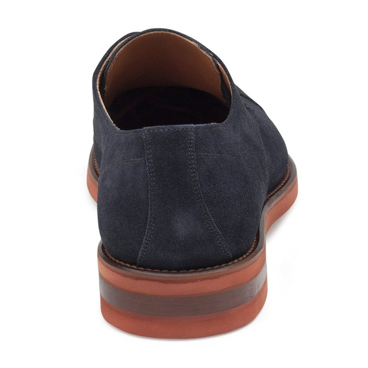 Johnston & Murphy Ashford Cap Toe Oxford Men's Shoes Navy Italian Suede 11.5 M