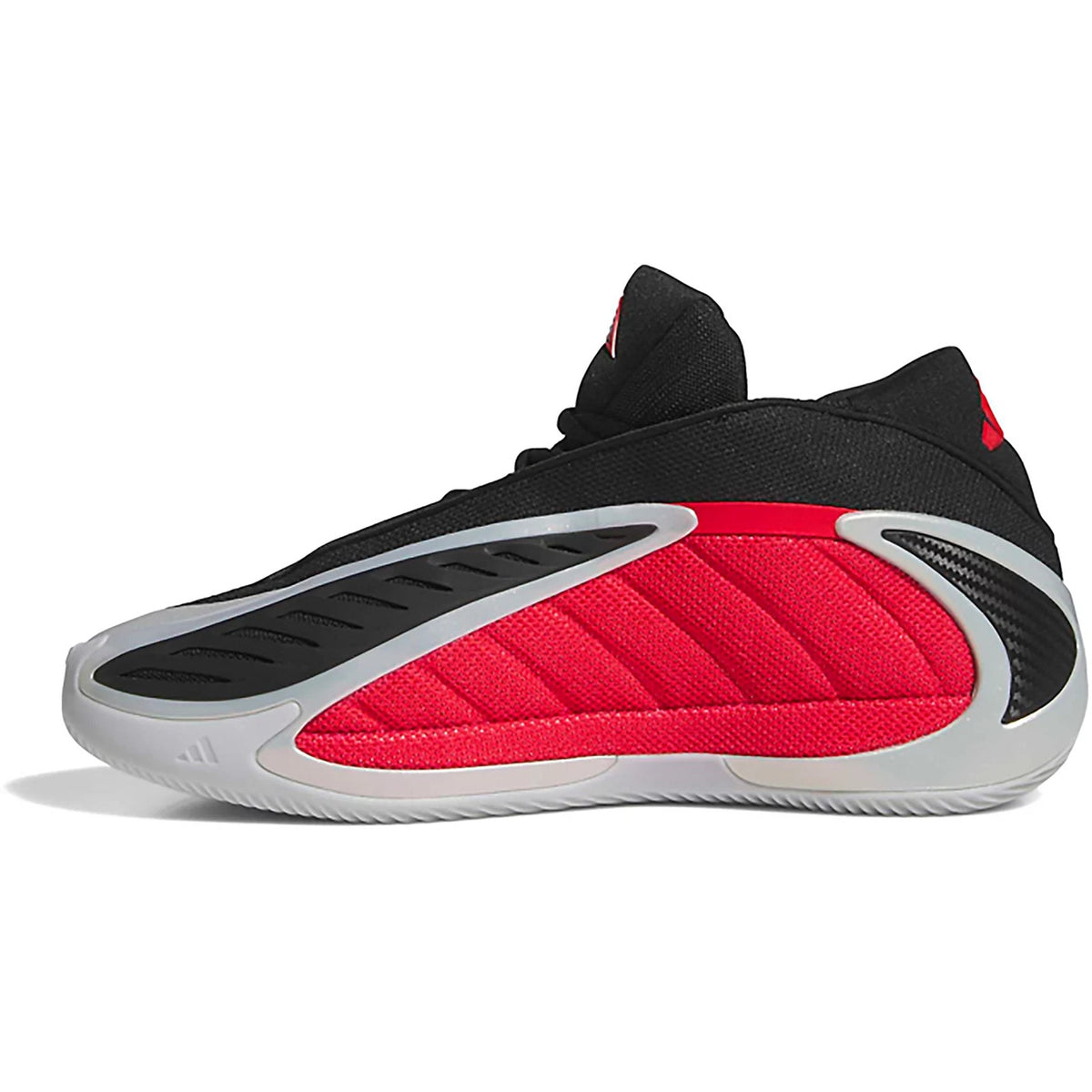 Adidas AE Anthony Edwards 2 Basketball Shoes Silver/Red/Black Men 10.5 Wmn 11.5