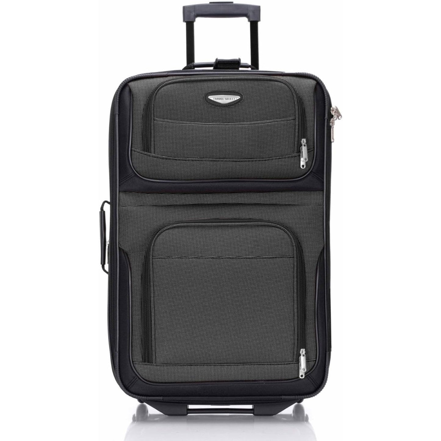 Travel Select Amsterdam 25-Inch Softside Expandable Rolling 25" Medium Gray