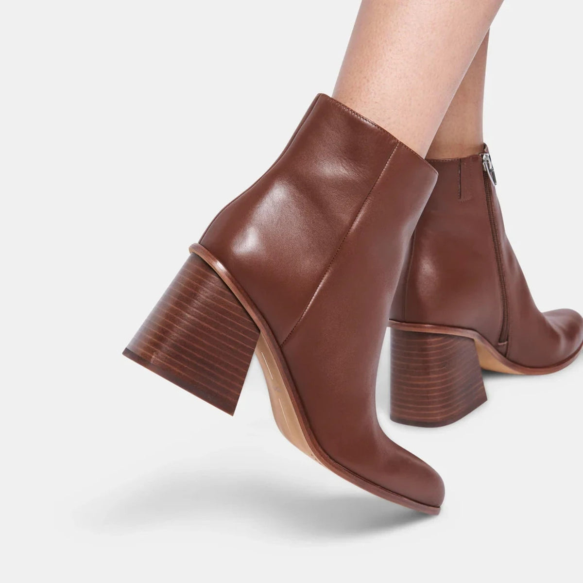 Dolce Vita Terrie Chocolate Leather Women's Boot 8 M