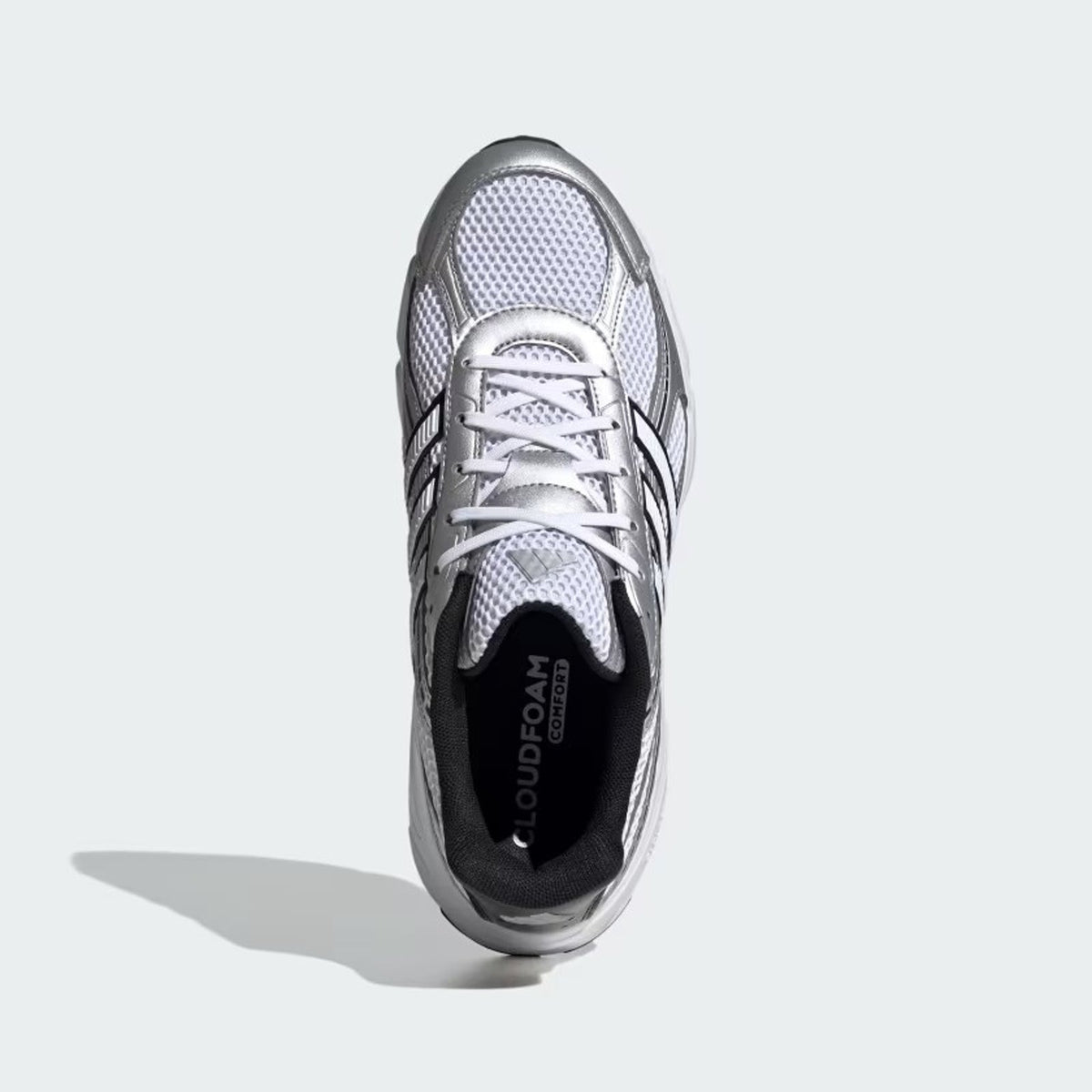 adidas Technochaos 2000 Women's Sneaker Cloud White Core Black Lace Up 7 M