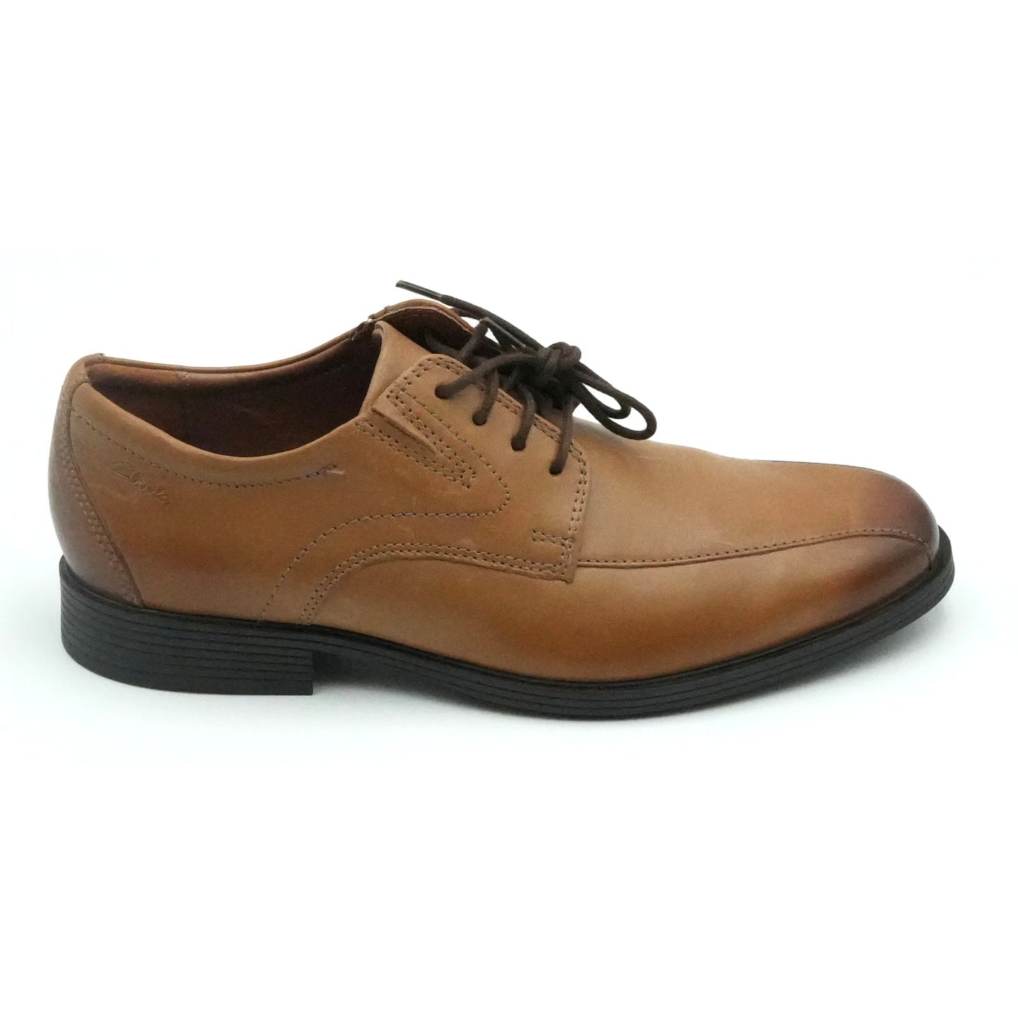Clarks Whiddon Step Loafers Men's Shoes Brown Leather US 8 M