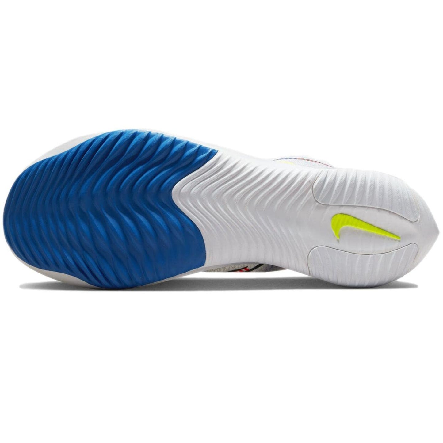 Nike ZoomX Streakfly Running Shoes White/Black-Volt-Racer Blue 8.5 Men/10 Wmn