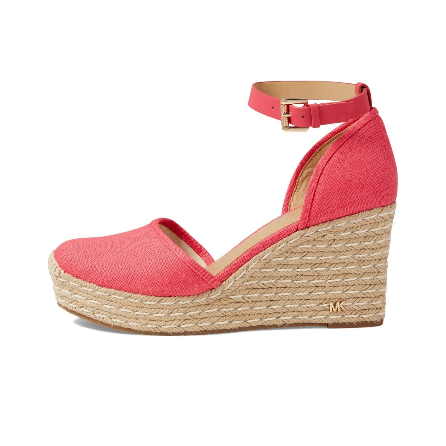 Womens Michael Kors Kendrick Wedge Geranium Espadrille 9 M Signature