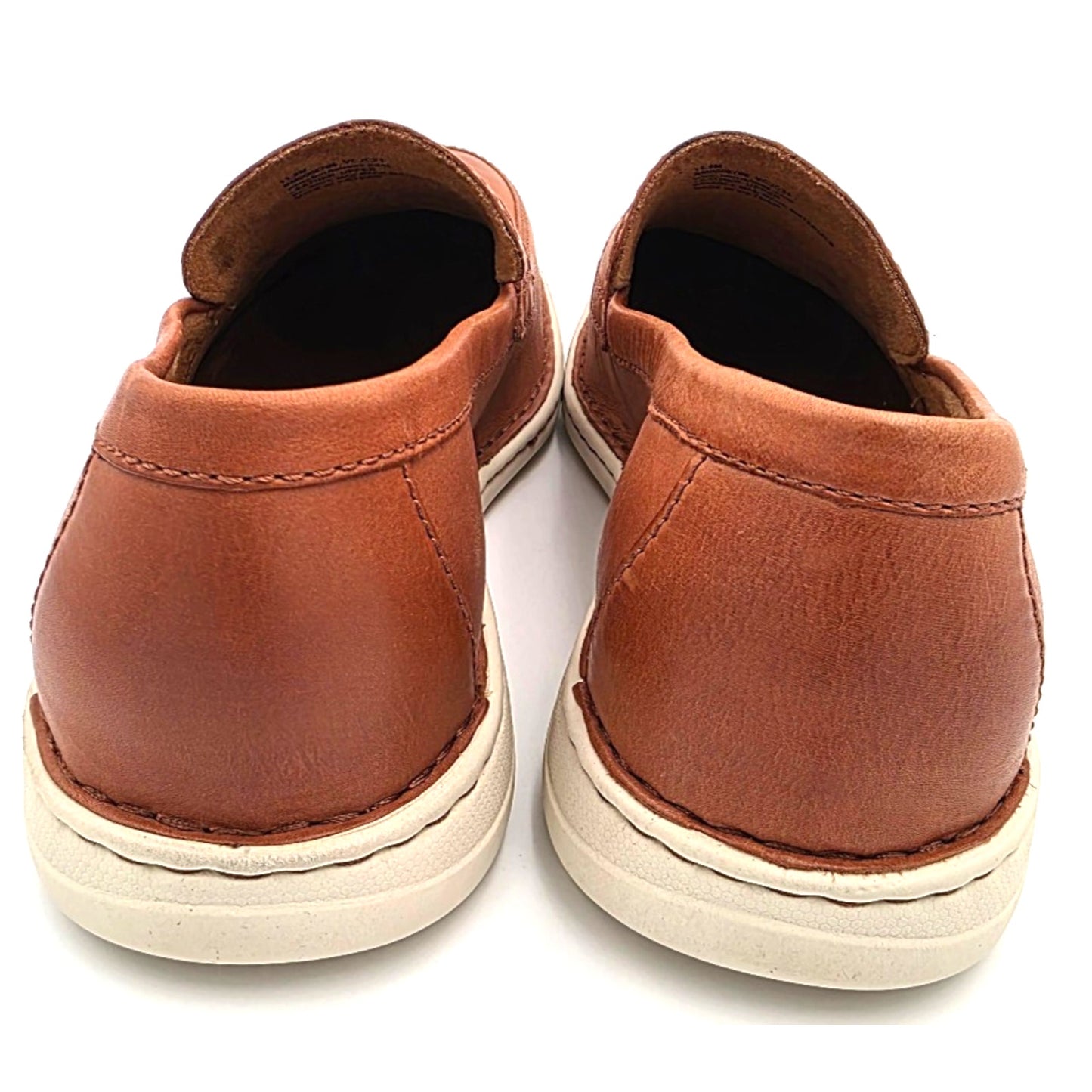Born Taylor Men's Shoes Size 11.5 M Full Grain Leather Brown Cognac