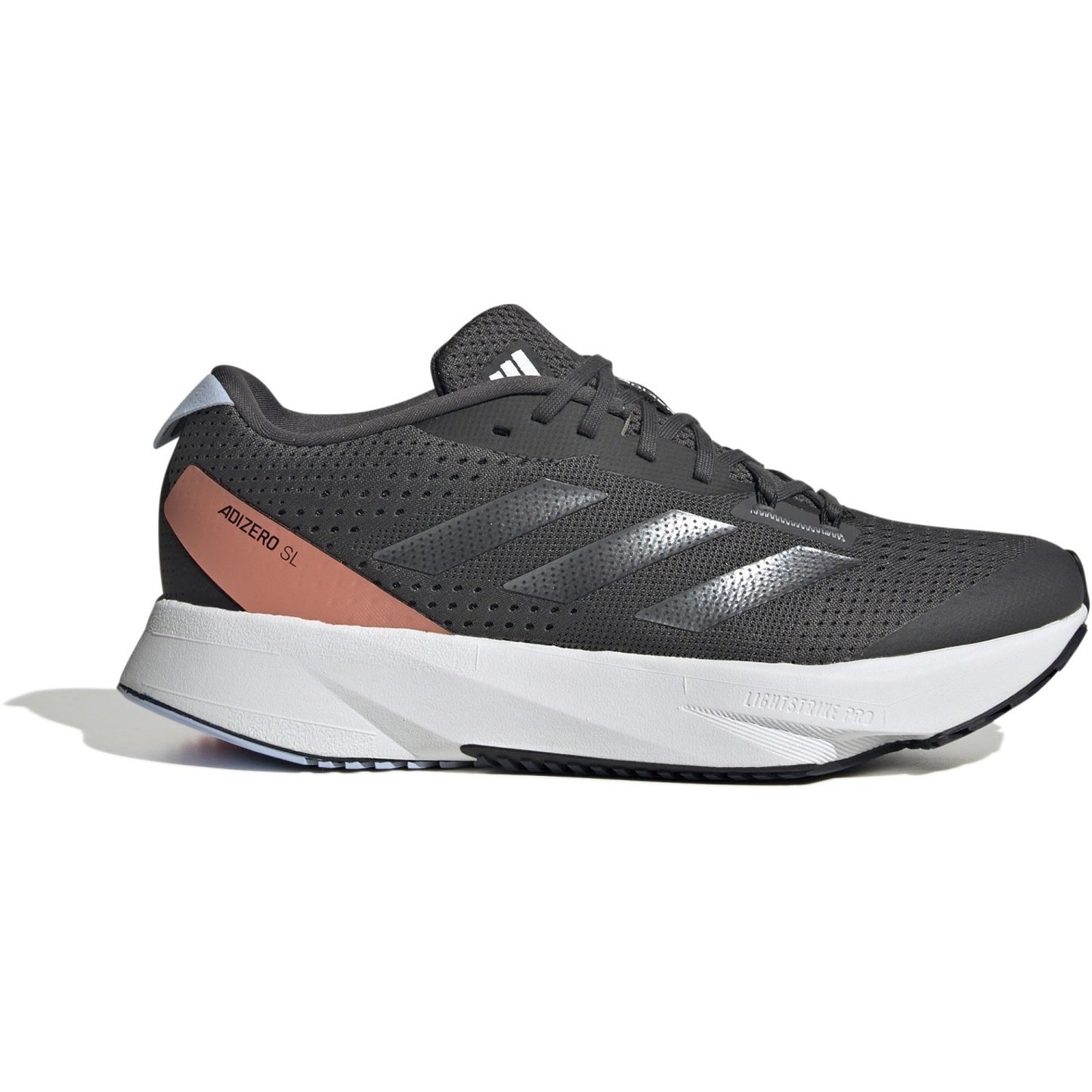 adidas Adizero SL Superlight Womens Running Shoes - grey/night metal/black 10 M