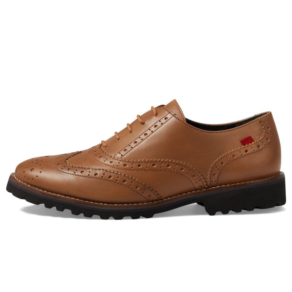 Marc Joseph Central Park West Leather Women’s Wing Tip Oxford Tan Napa Size 8.5