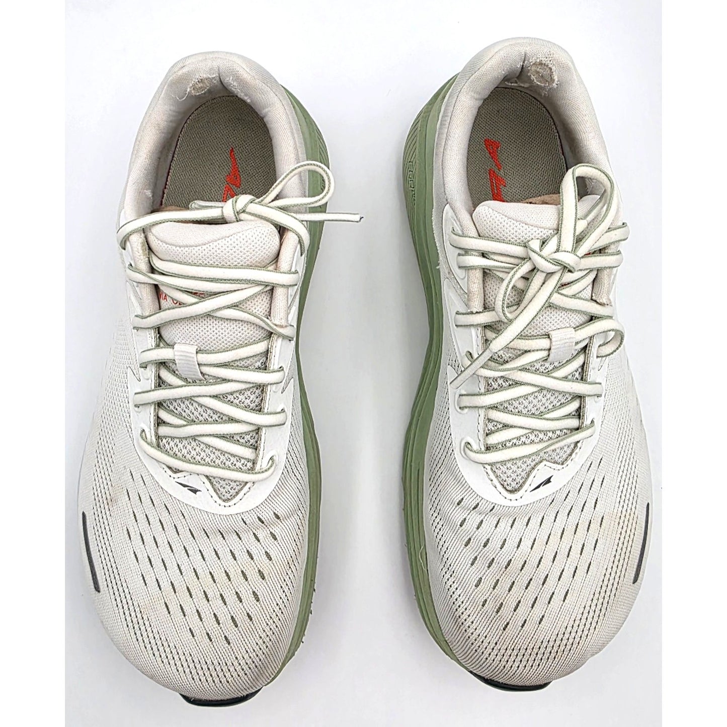 Altra Via Olympus 2 Mens Size 8 White Green Athletic Running Shoes Sneakers