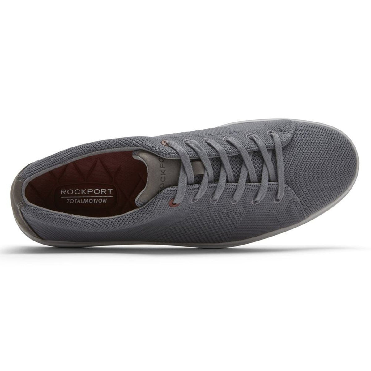 Rockport Total Motion Lite Mesh Lace Up Mens Gray Lifestyle Sneakers Shoes 7 M