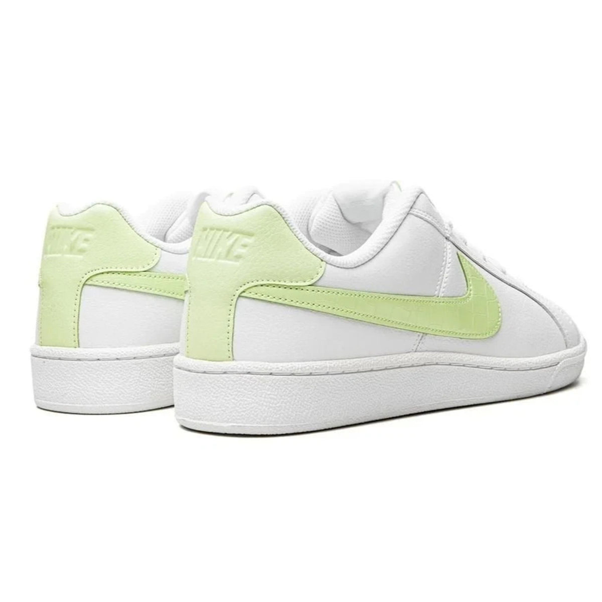 Nike Court Royale Low Top Womens Sneakers White Barely Volt 749867-121 Size 8 M