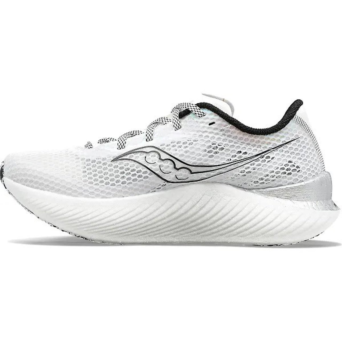 Saucony Endorphin Pro 3 Men Running Shoes - White/ Black Size 13 US