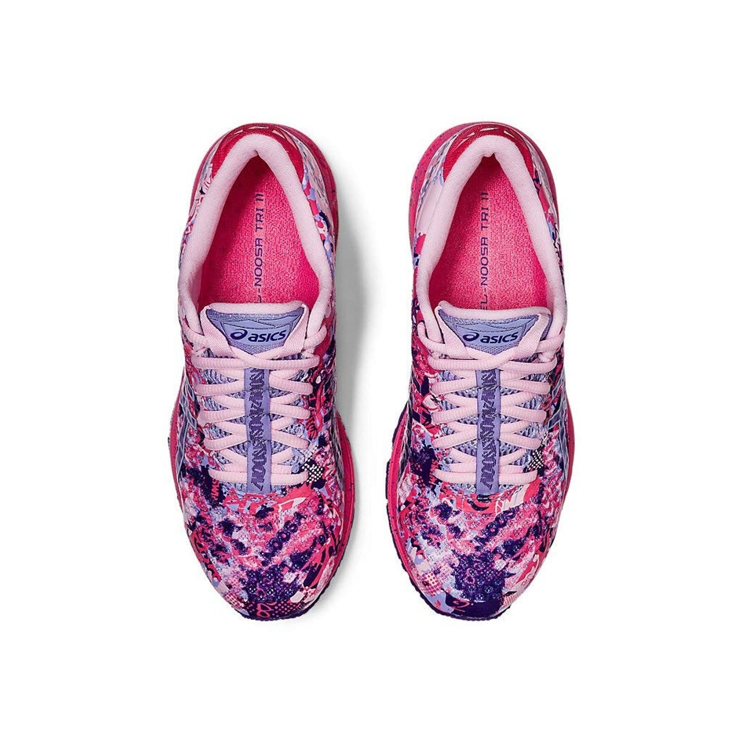 ASICS Noosa Tri 11 Women's Running Shoes Athletic 8.5, Pink Cameo/Gentry Purple